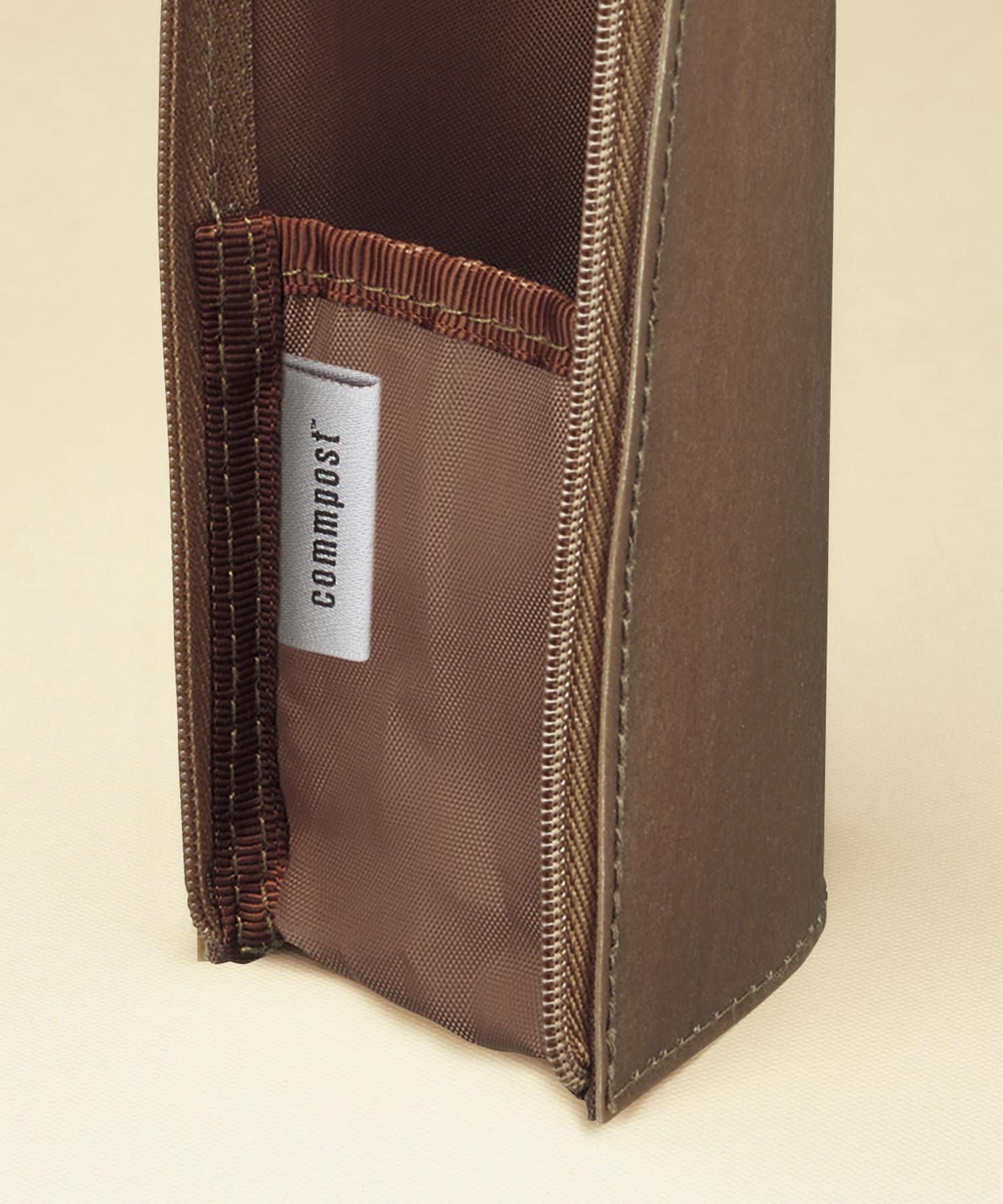 KOKUYO ME×commpost　ペンケース Brown one