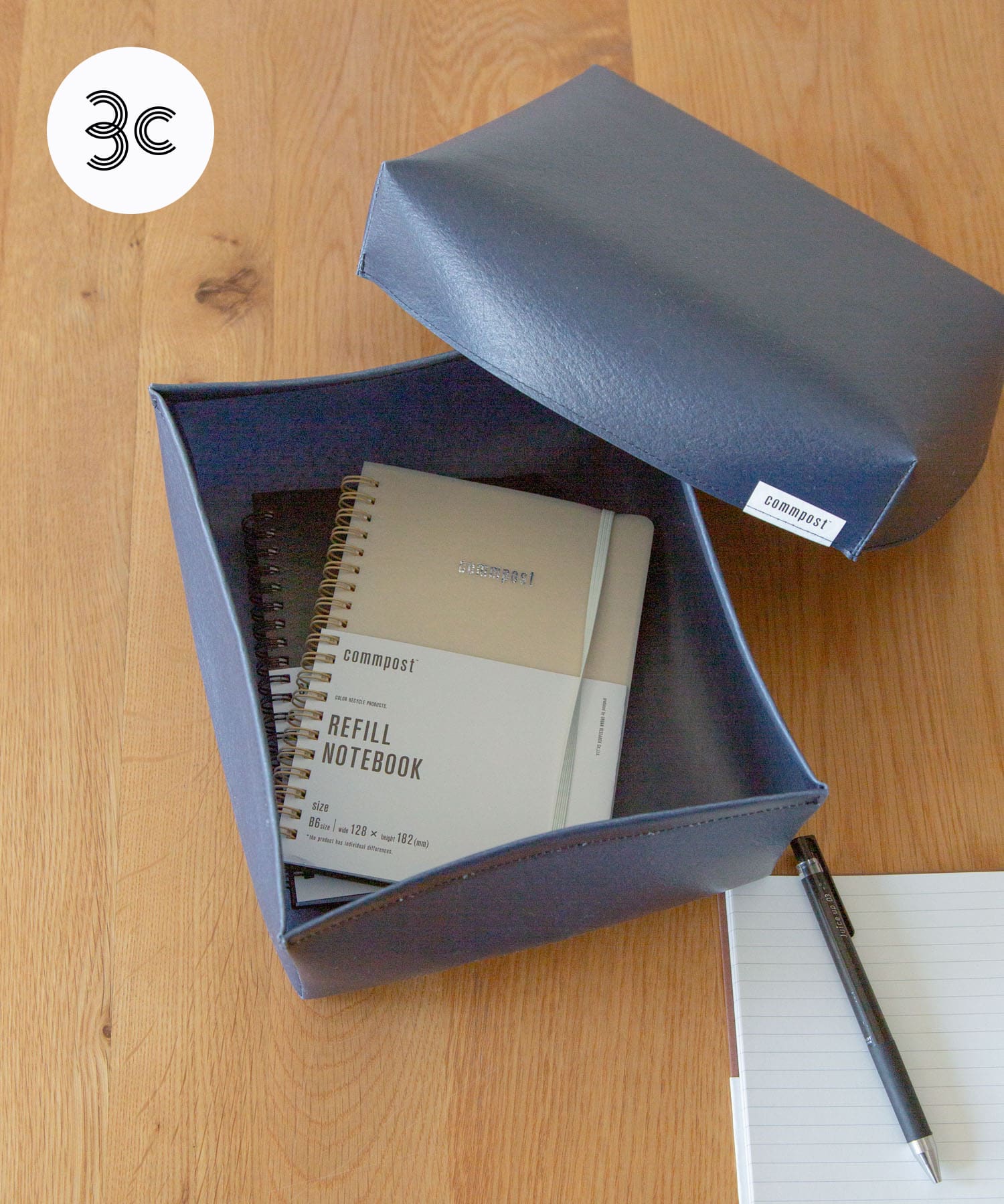 commpost　MULTIPURPOSE BOX M Navy M