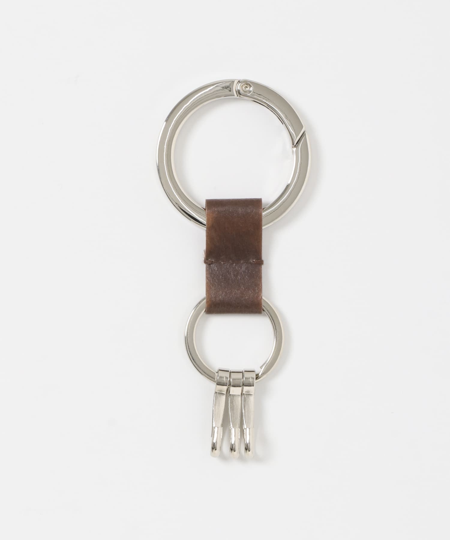 commpost　キーリング Brown FREE