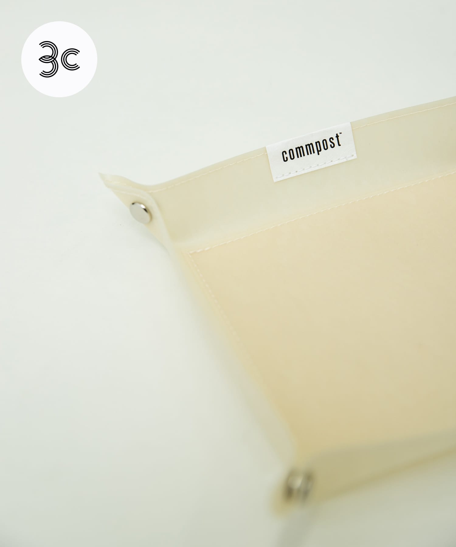 『WEB/一部店舗限定カラー』commpost　スクエアトレーS Natural S