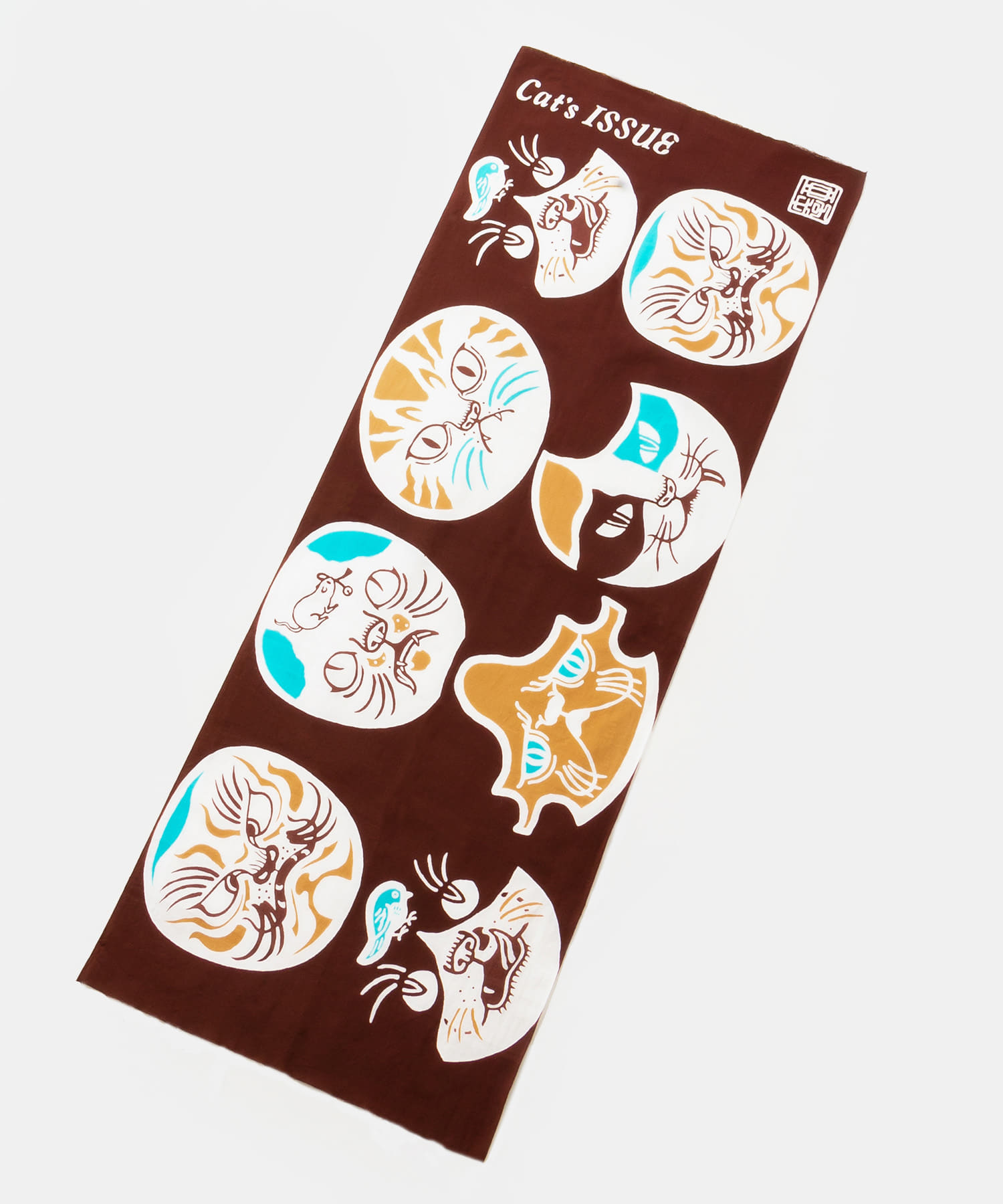 Cat’s ISSUE　手ぬぐい E オ面 -