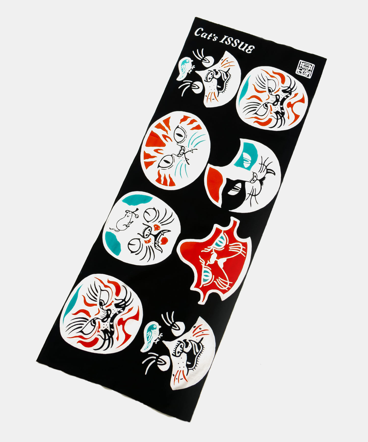 Cat’s ISSUE　手ぬぐい G 化け猫 -