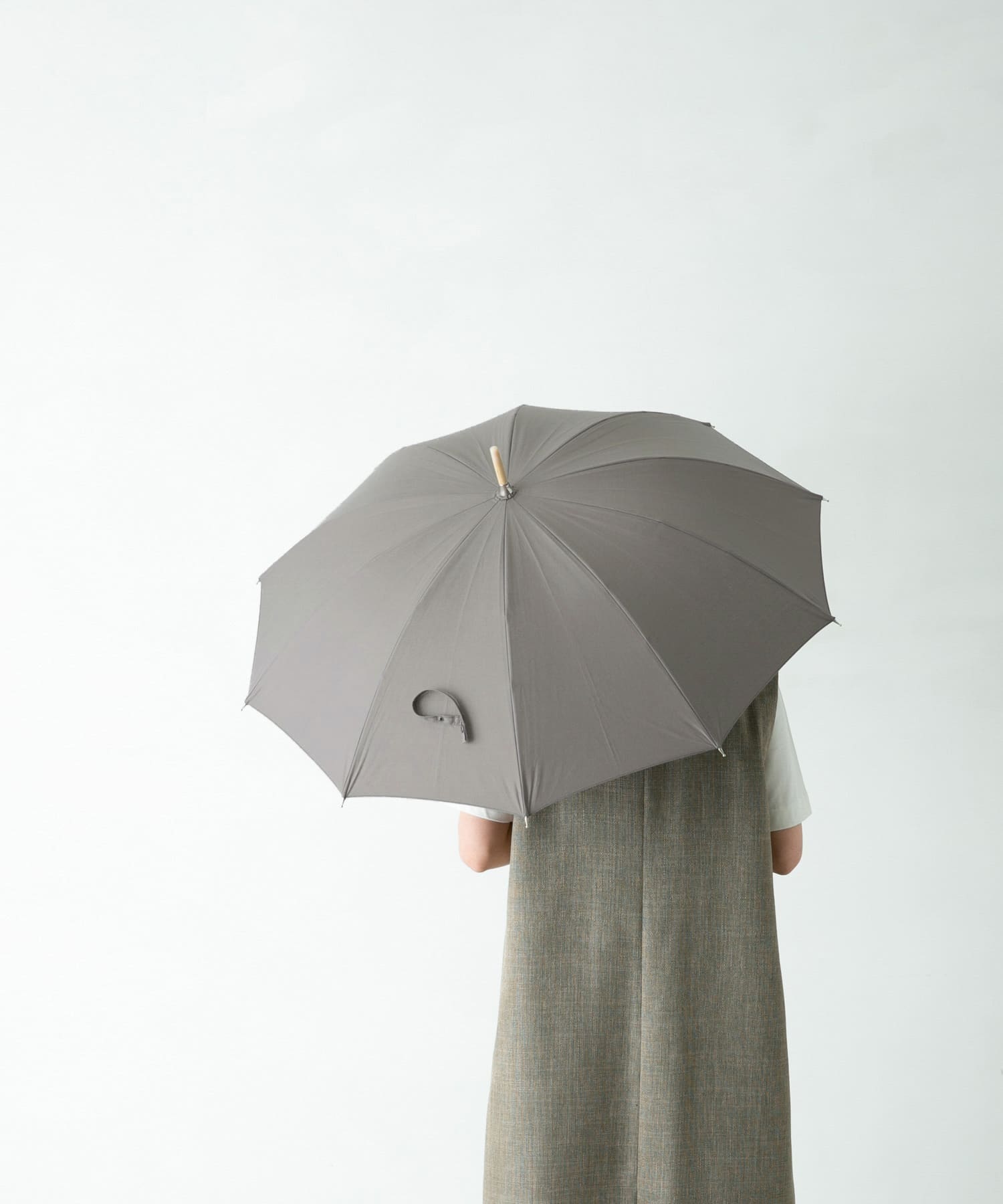 『WEB限定』CINQ　晴雨兼用傘 グレー -