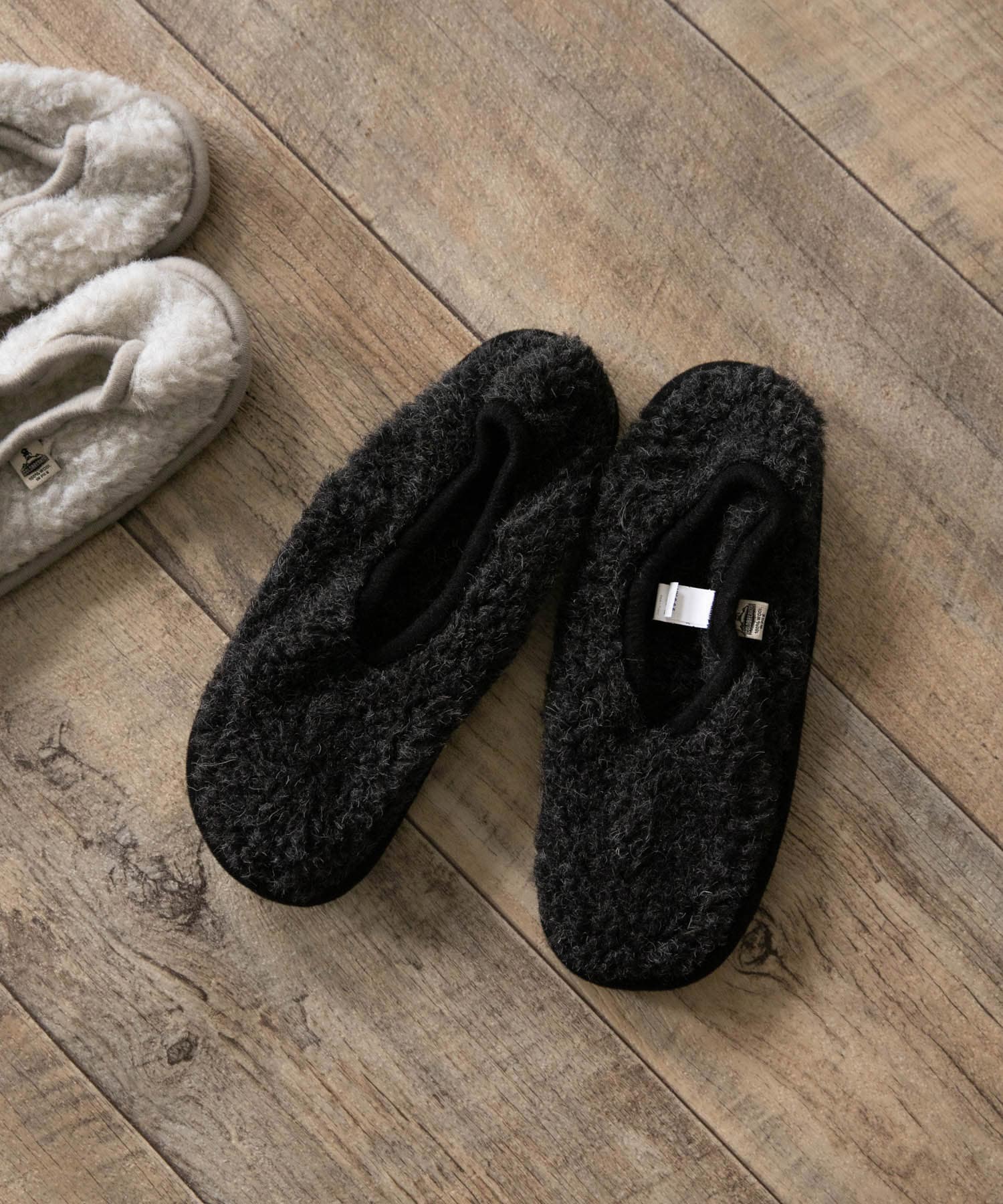 『WEB限定』CINQ　COLD BREAKER ルームシューズ ブラック M