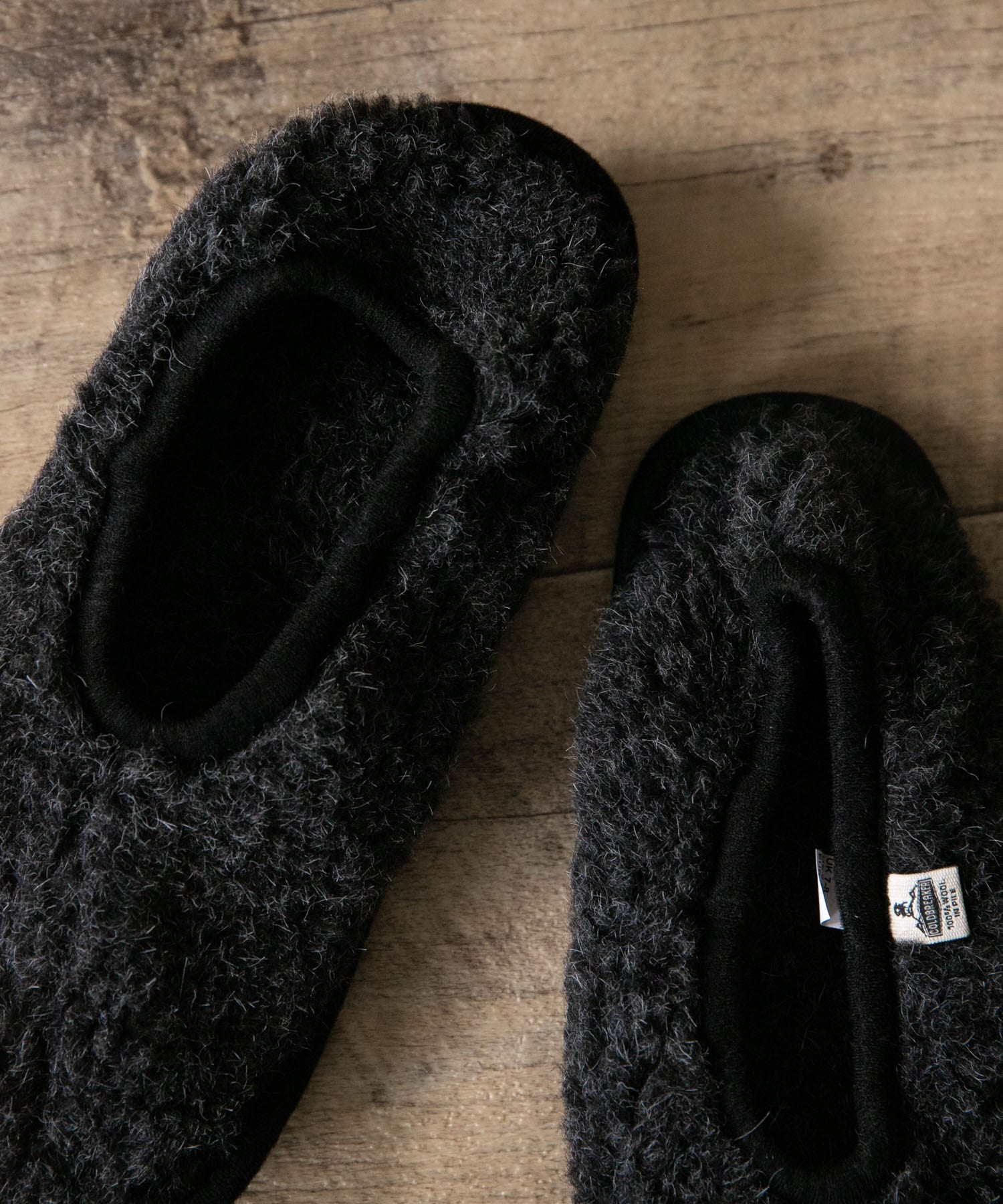 『WEB限定』CINQ　COLD BREAKER ルームシューズ ブラック L