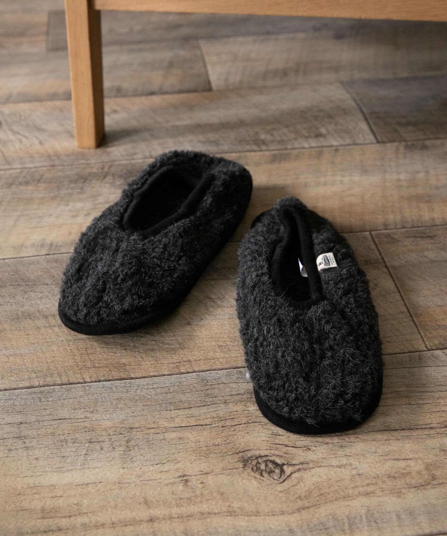 『WEB限定』CINQ　COLD BREAKER ルームシューズ ブラック L