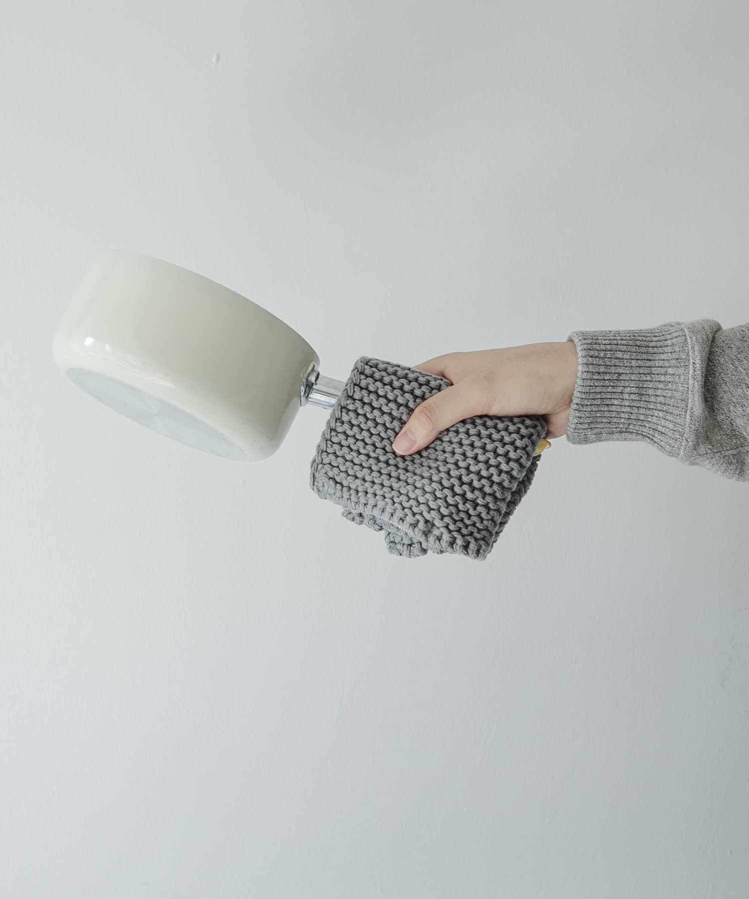 CINQ　Solwang ポットホルダー mediumgray -