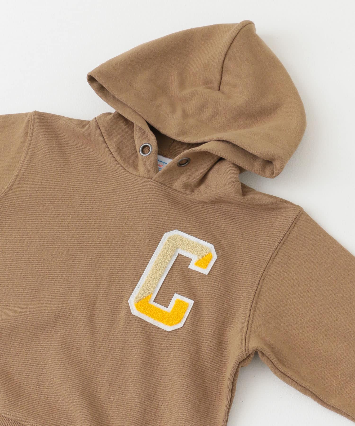 『別注』Champion×DOORS　サガラスウェットパーカー(KIDS) ベージュ 105