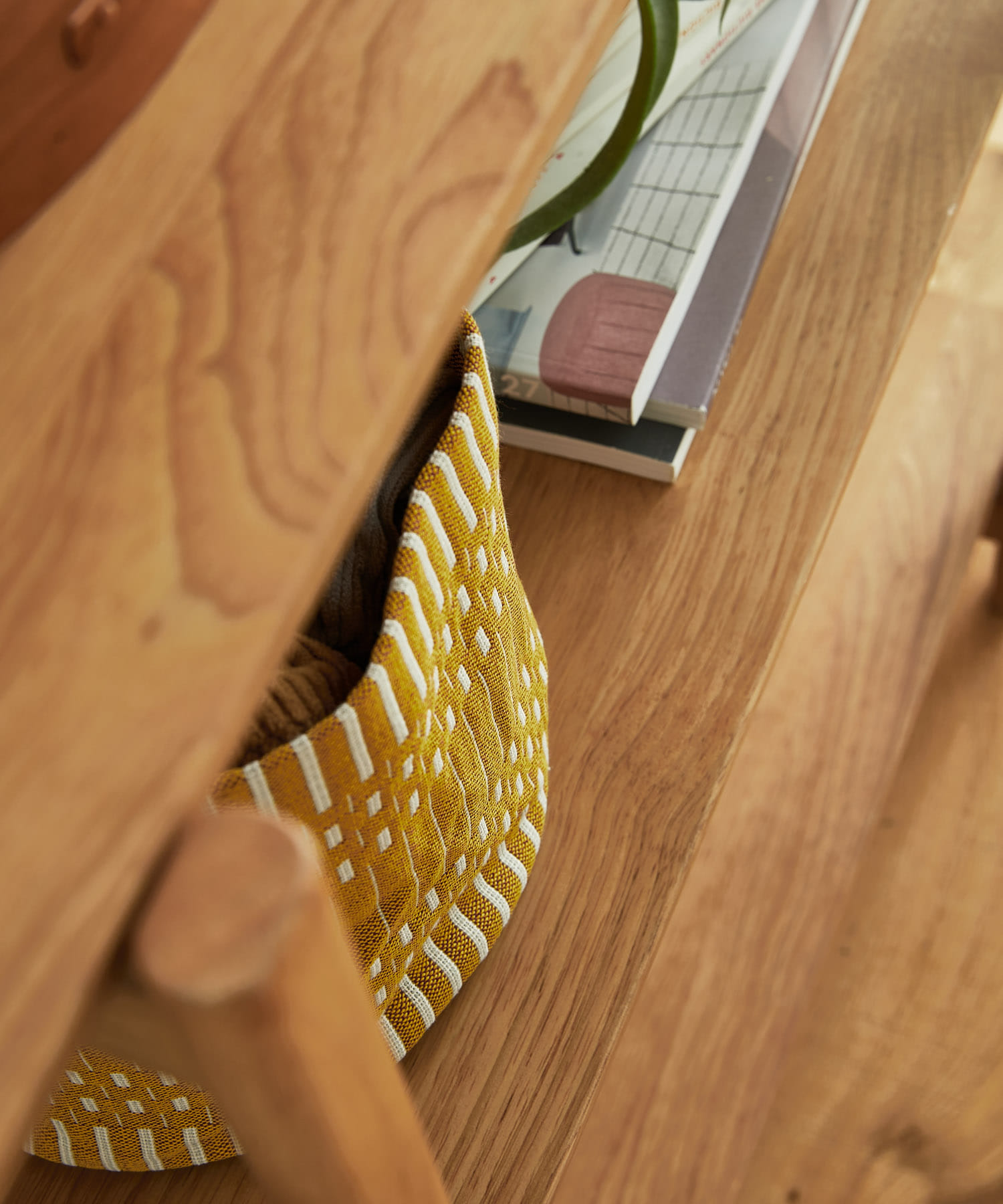 JOHANNA GULLICHSEN　Fabric Basket S Helios Ochre S