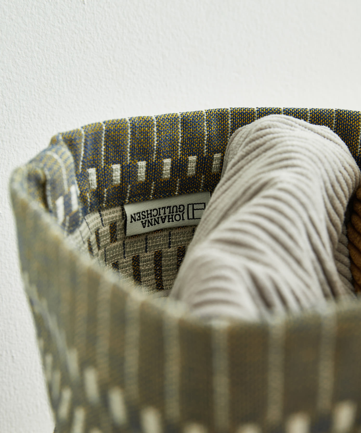 JOHANNA GULLICHSEN　Fabric Basket S Helios Lead S