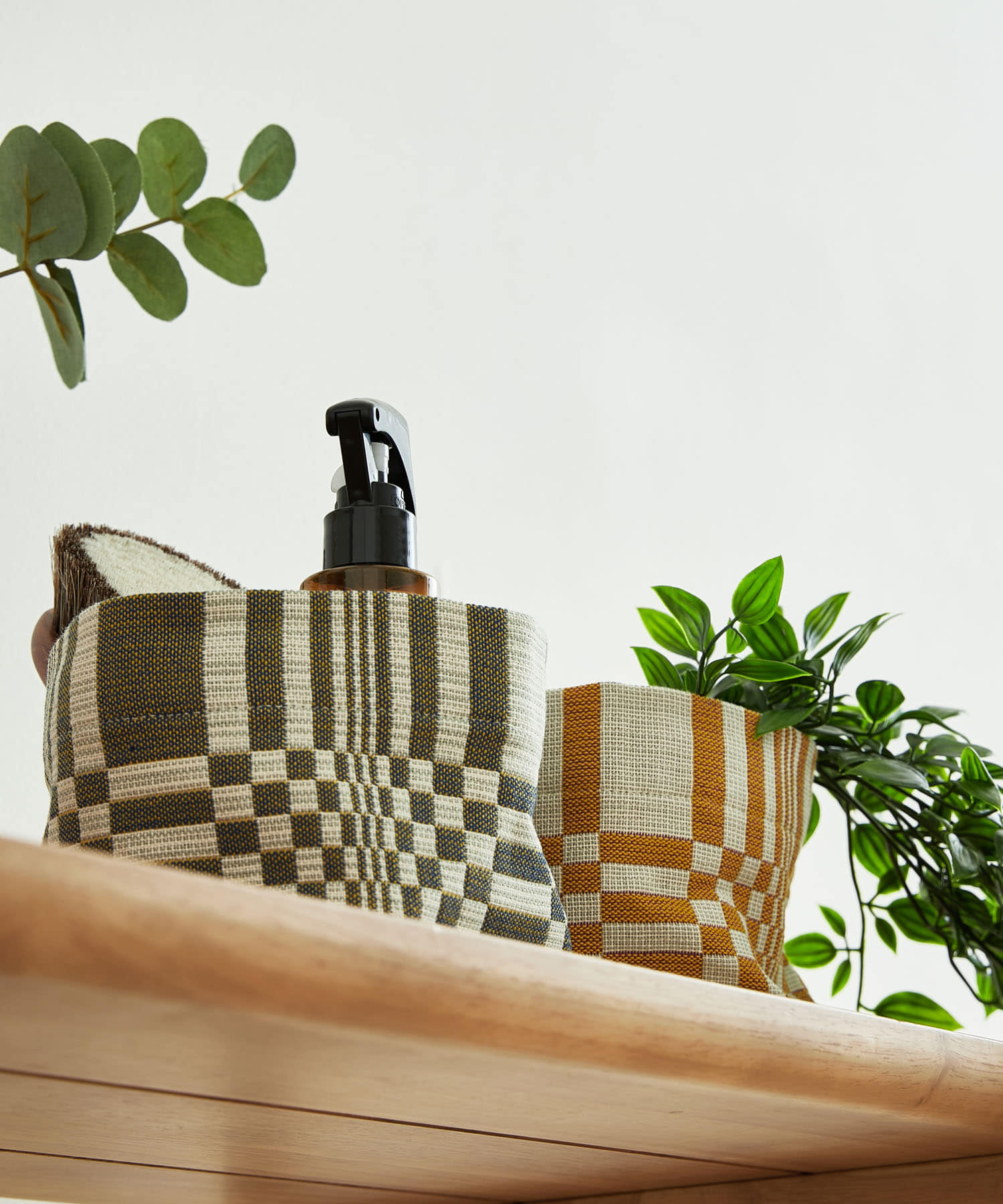 JOHANNA GULLICHSEN　Fabric Basket XS Doris Ochre XS