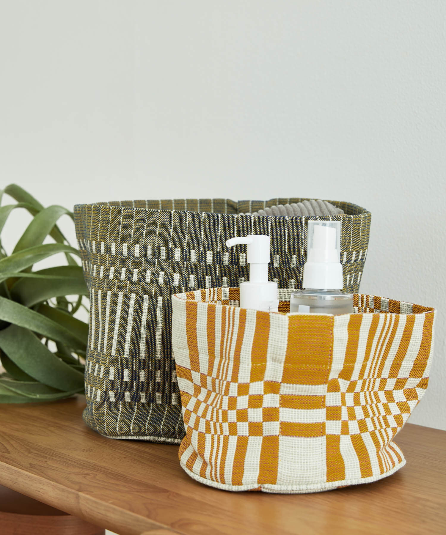 JOHANNA GULLICHSEN　Fabric Basket XS Doris Ochre XS