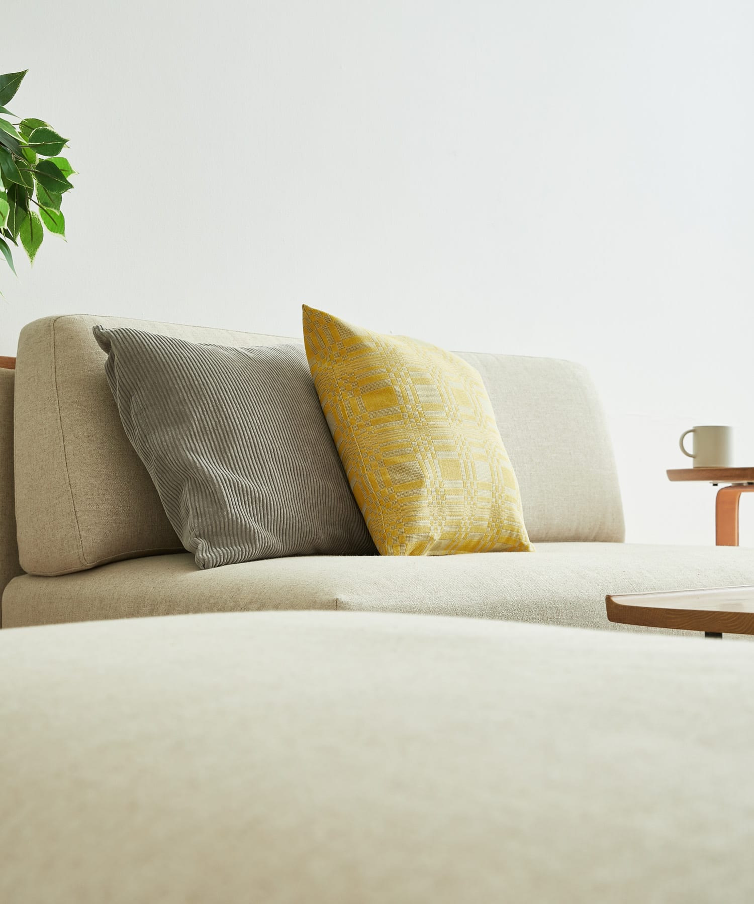 JOHANNA GULLICHSEN　ZippedCushionCover Doris Straw -