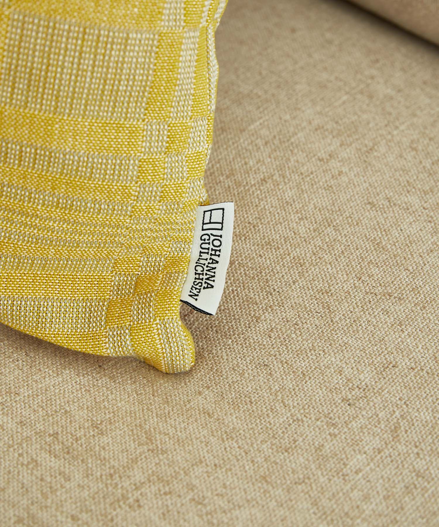 JOHANNA GULLICHSEN　ZippedCushionCover Doris Straw -