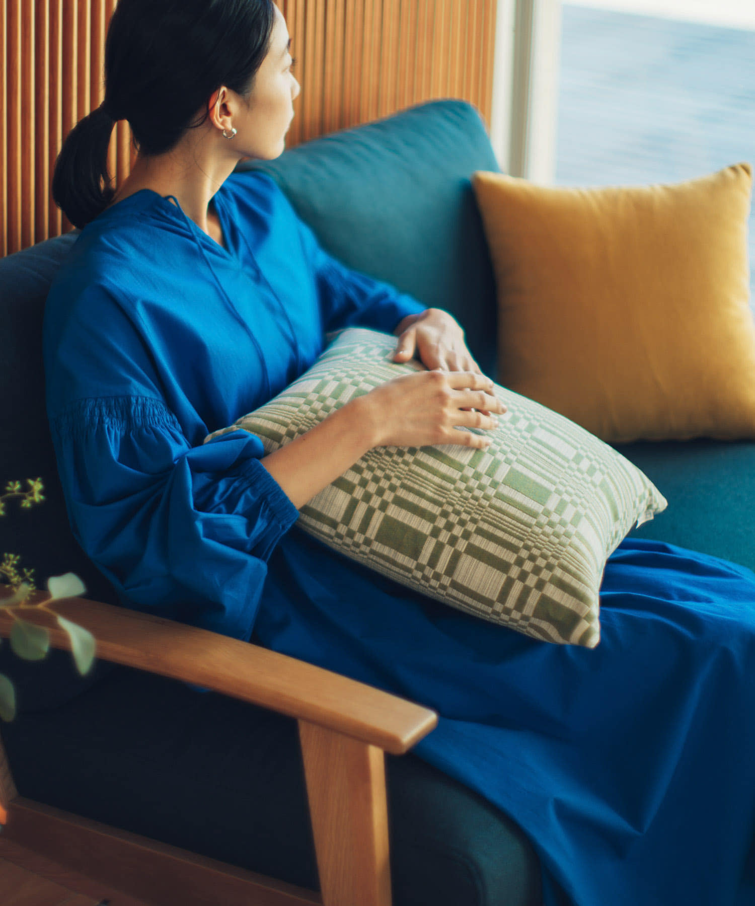 JOHANNA GULLICHSEN　ZippedCushionCover Doris Almond -