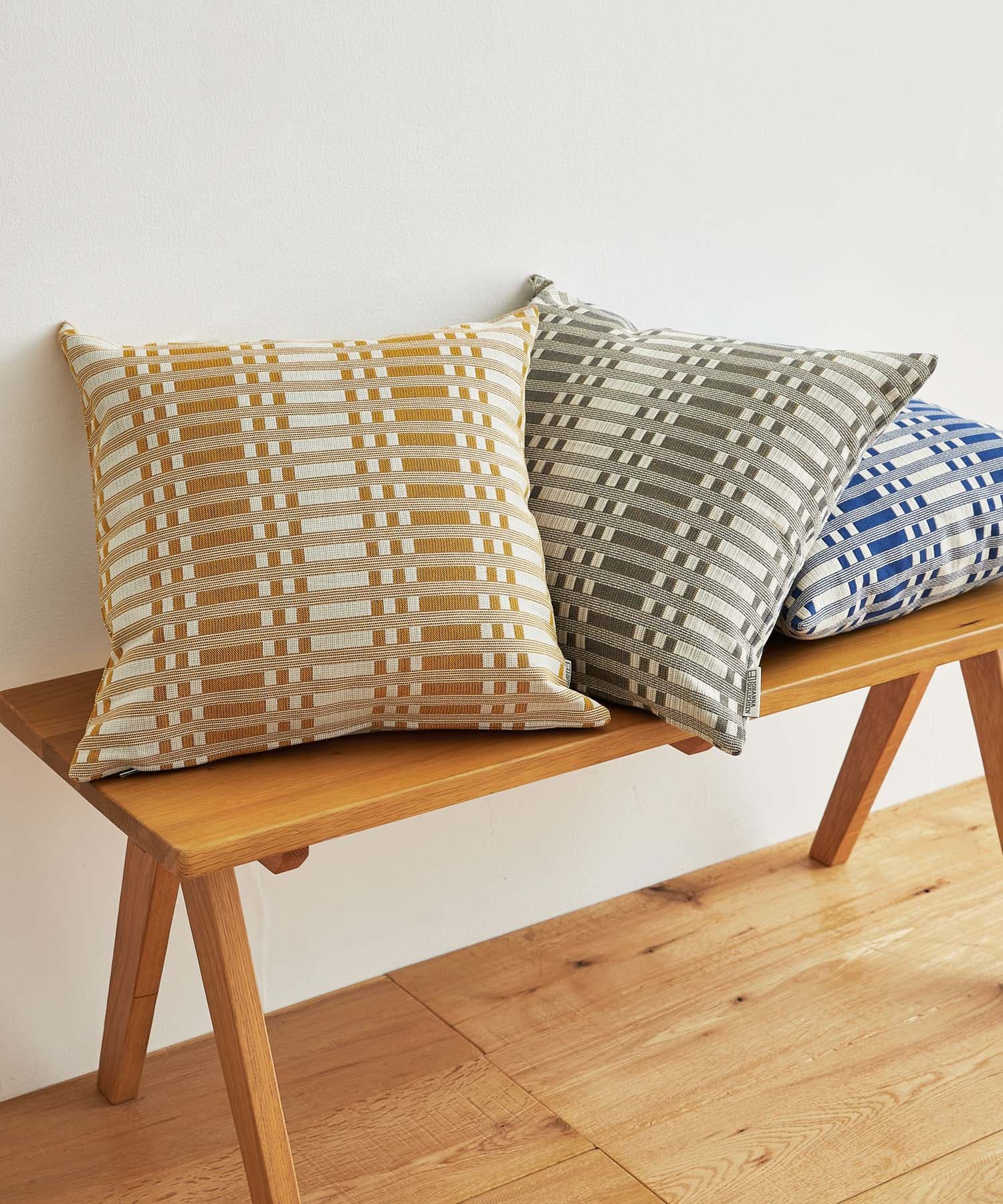 JOHANNA GULLICHSEN　ZippedCushionCover Titho Ochre -