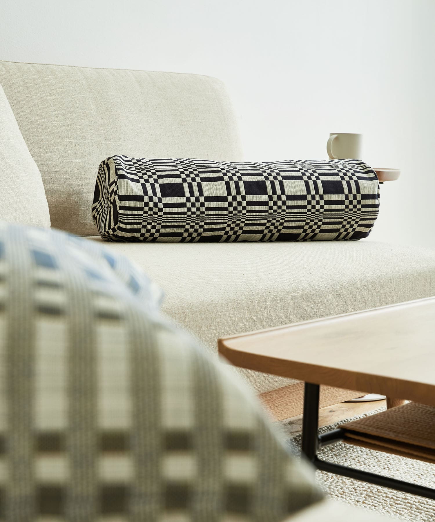 JOHANNA GULLICHSEN　TubeCushionCover Doris Black -