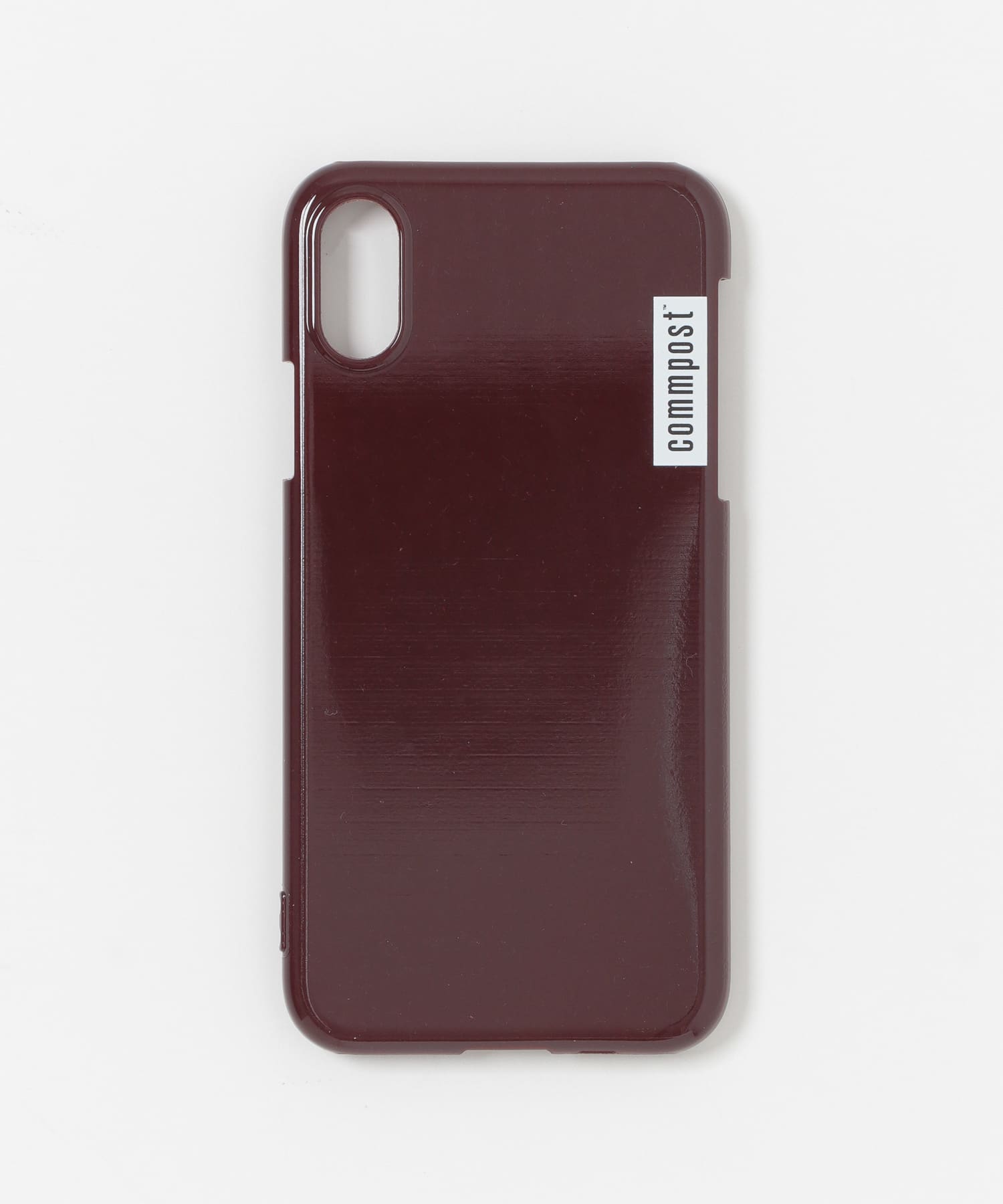 commpost　iPhoneX XS CASE commpost Wine -