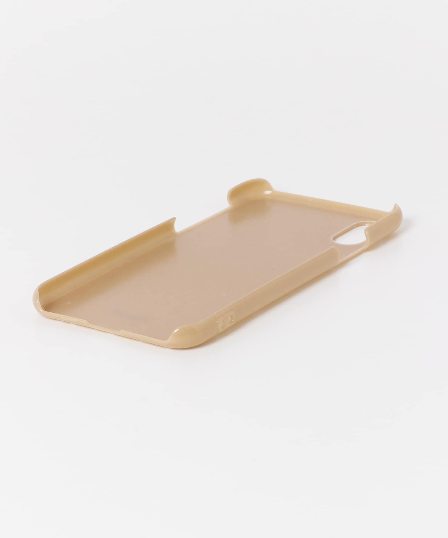 commpost　iPhoneX XS CASE maru Beige -