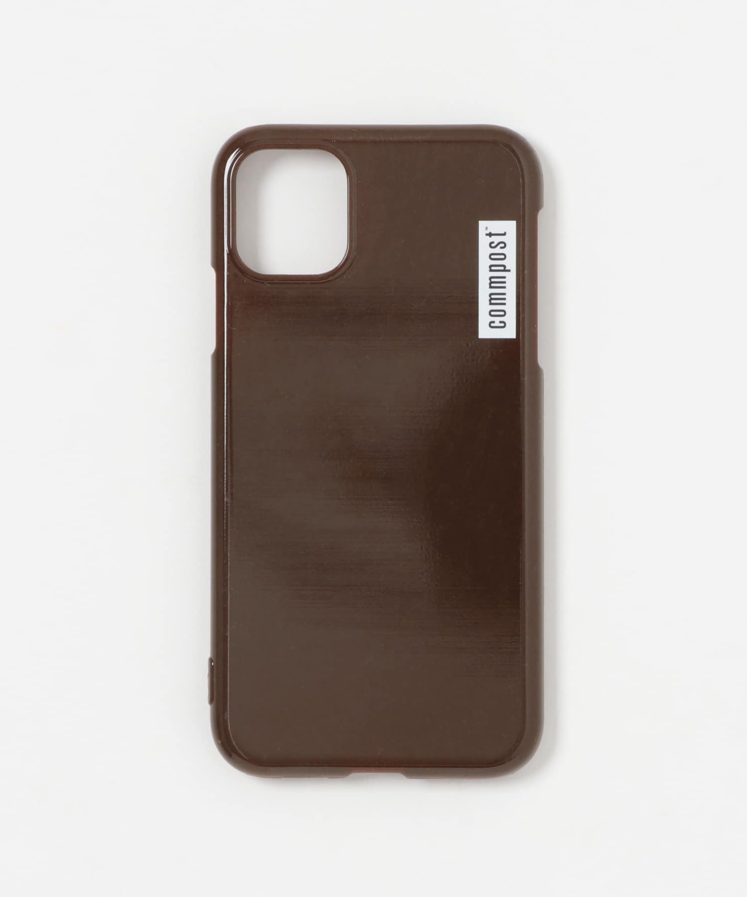 commpost　iPhoneXI CASE commpost Brown -