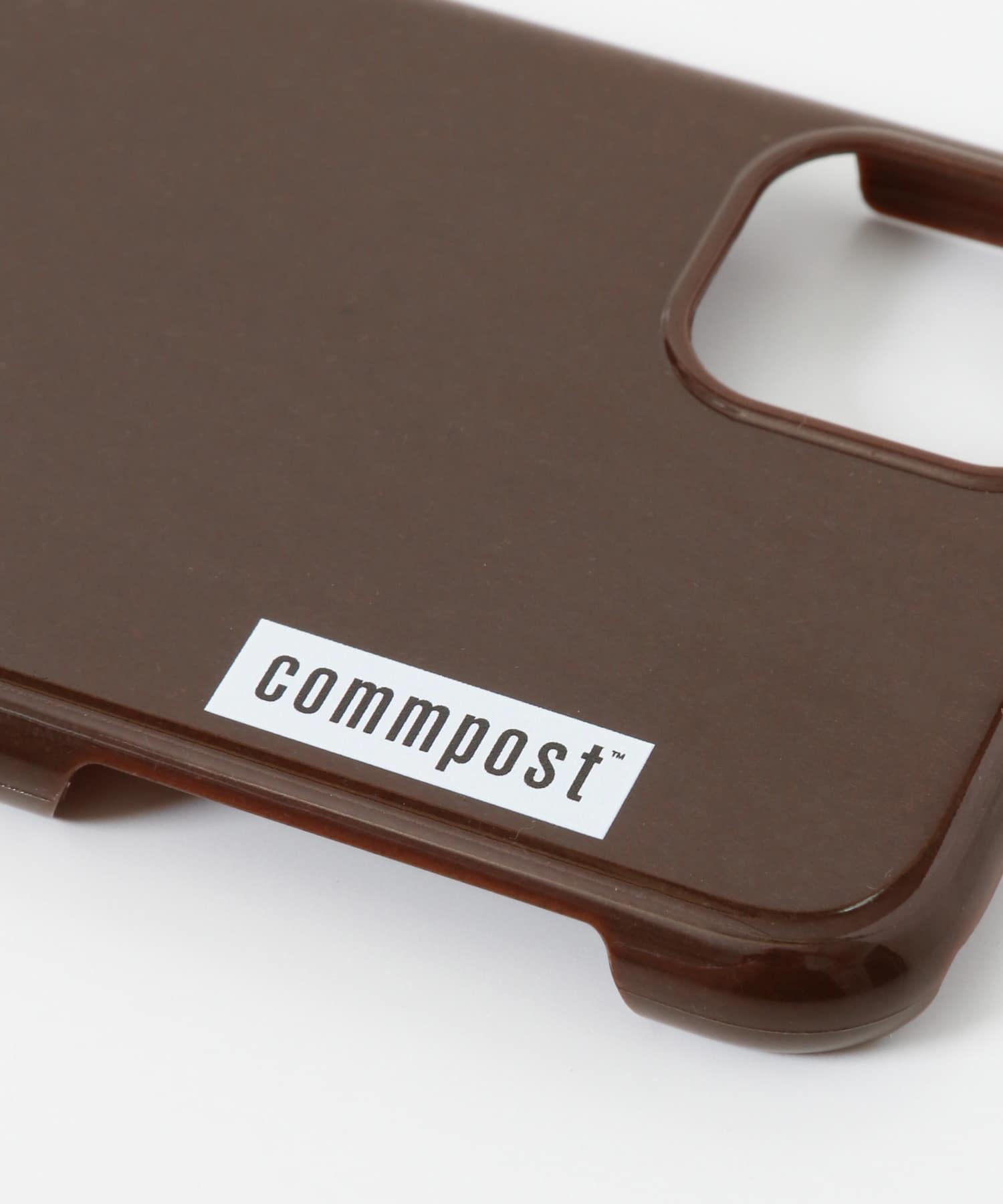 commpost　iPhoneXI CASE commpost Brown -
