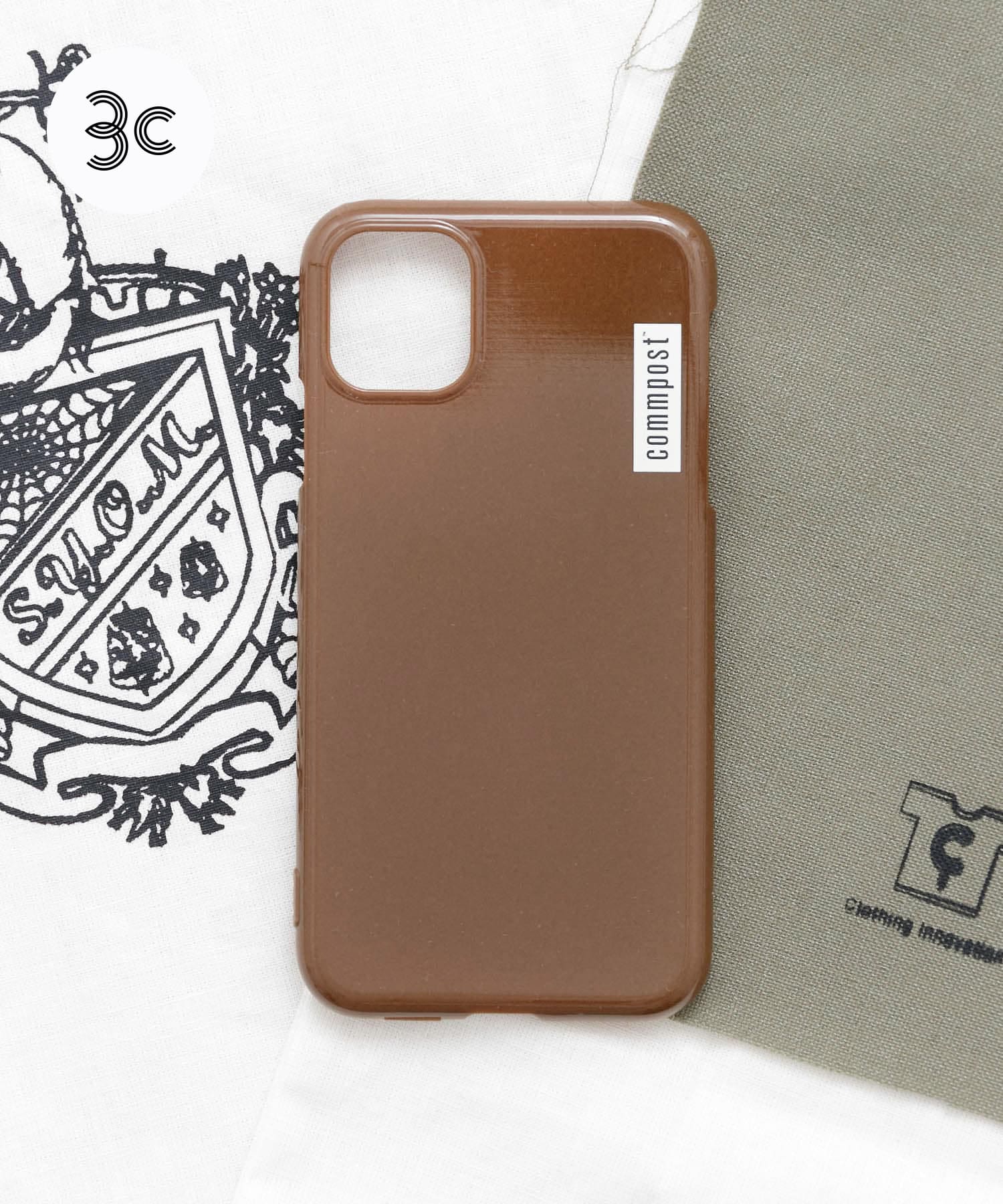 commpost　iPhoneXI CASE commpost Caramel -