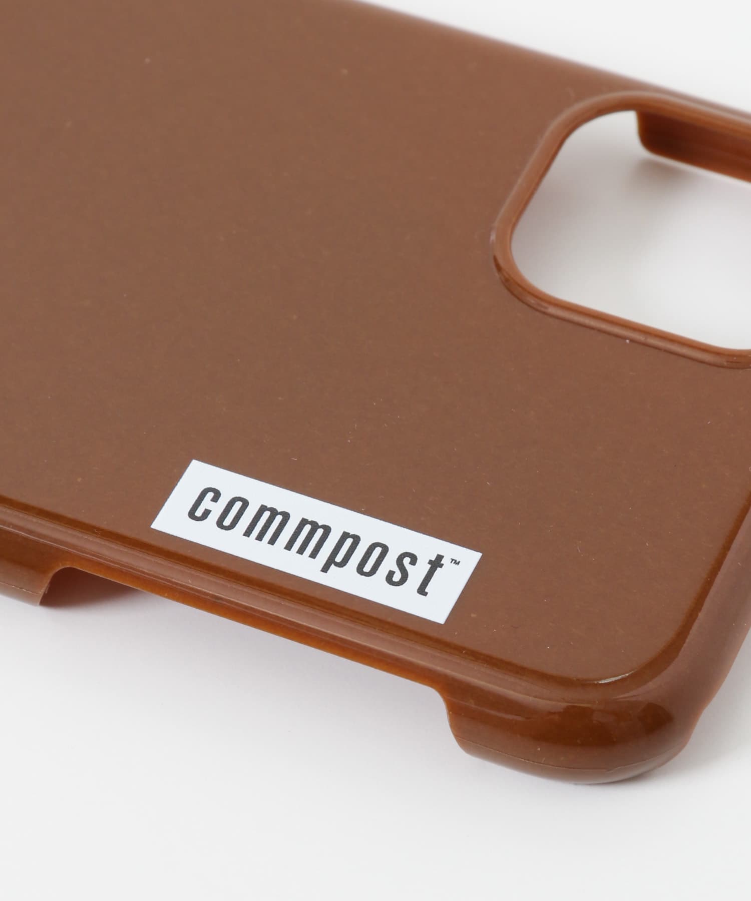 commpost　iPhoneXI CASE commpost Caramel -