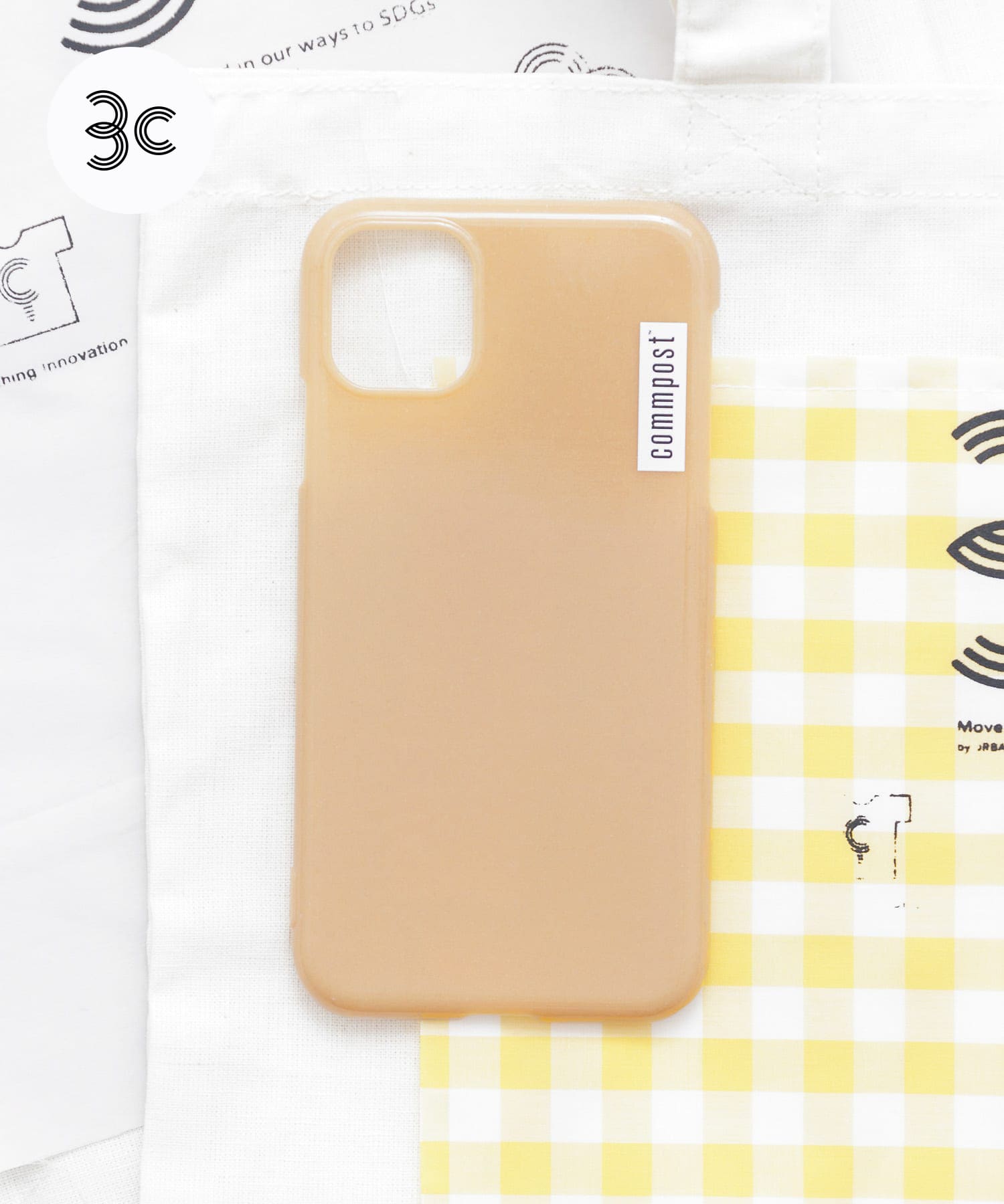 commpost　iPhoneXI CASE commpost Beige -