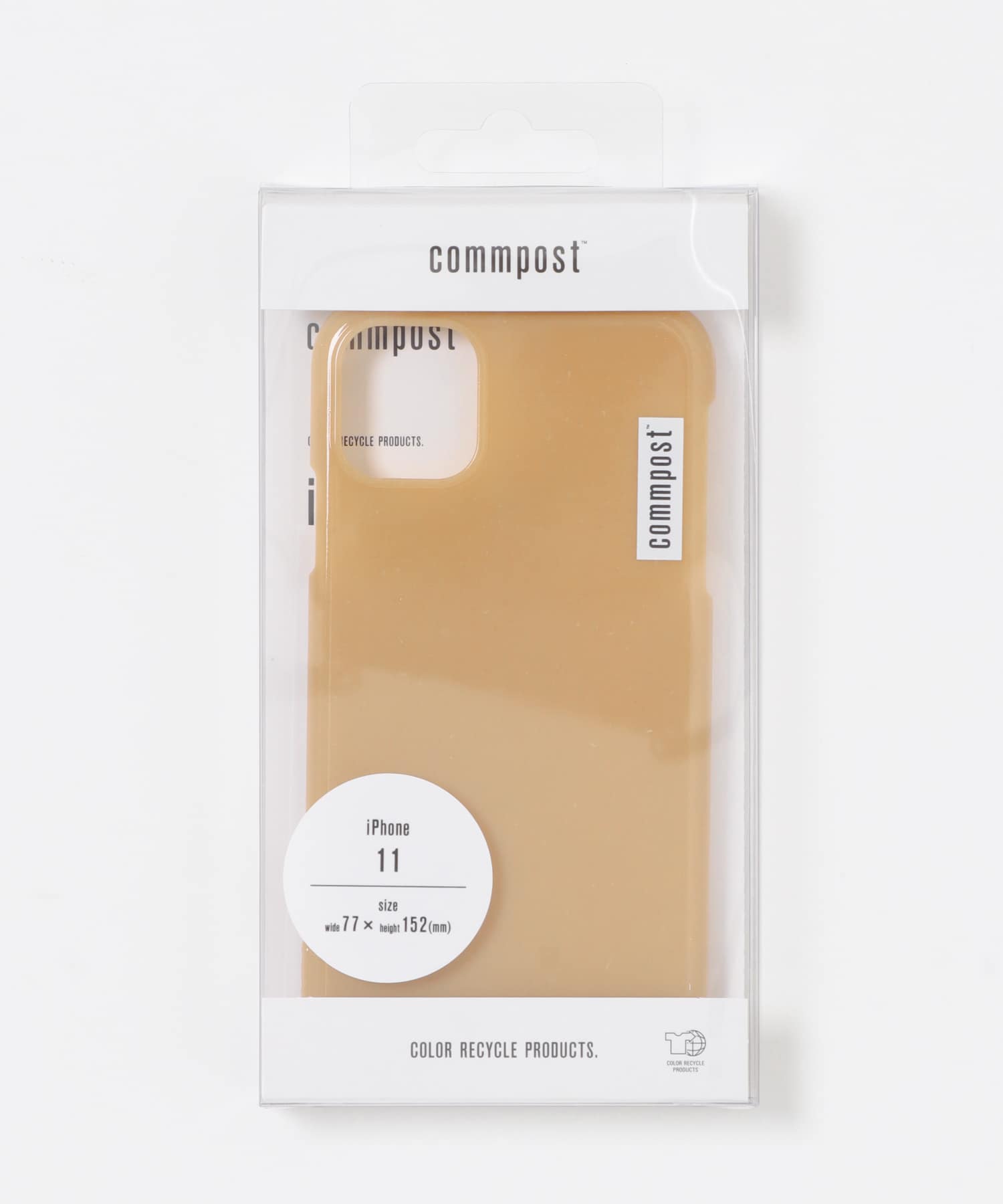 commpost　iPhoneXI CASE commpost Beige -
