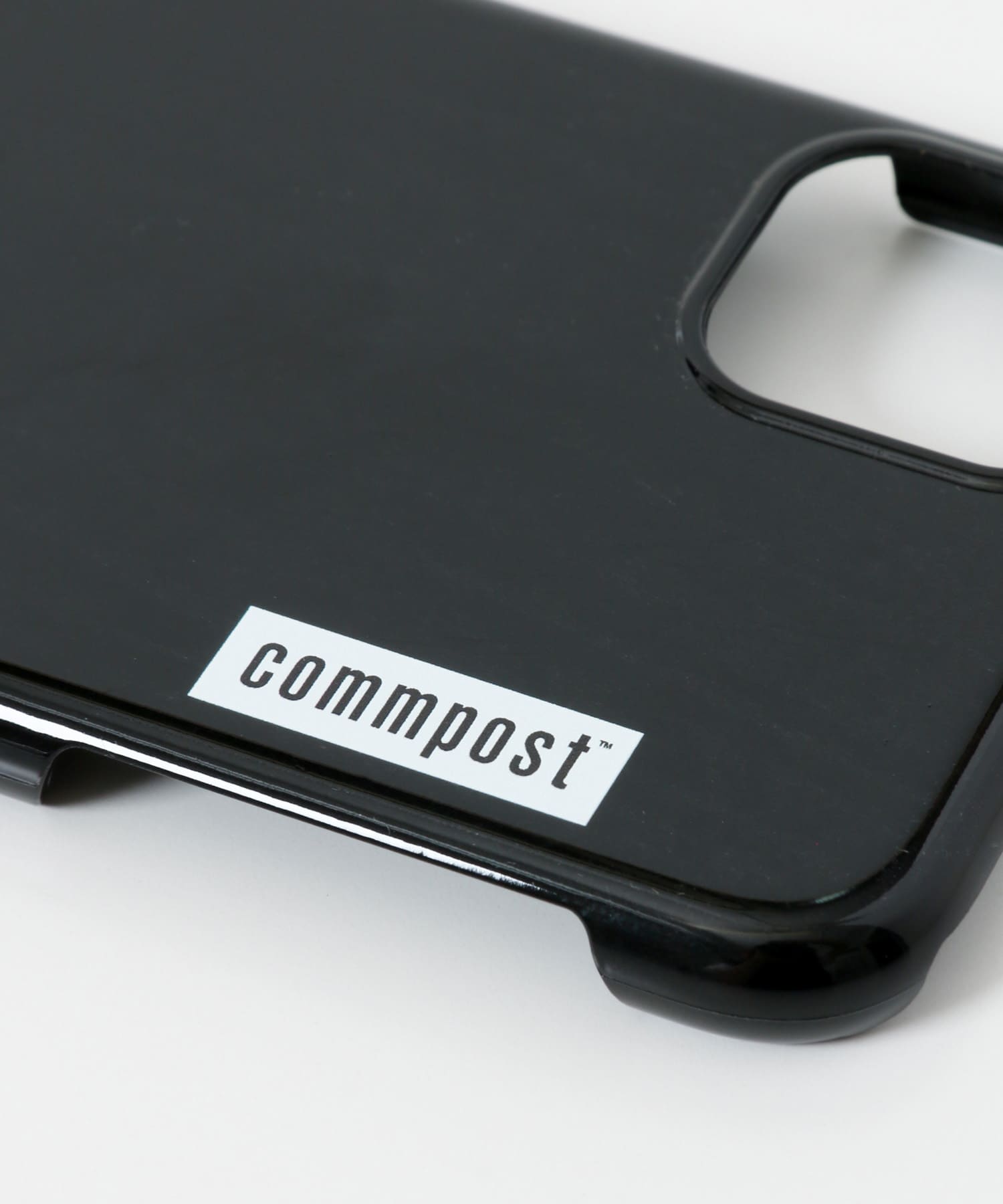 commpost　iPhoneXI CASE commpost Black -