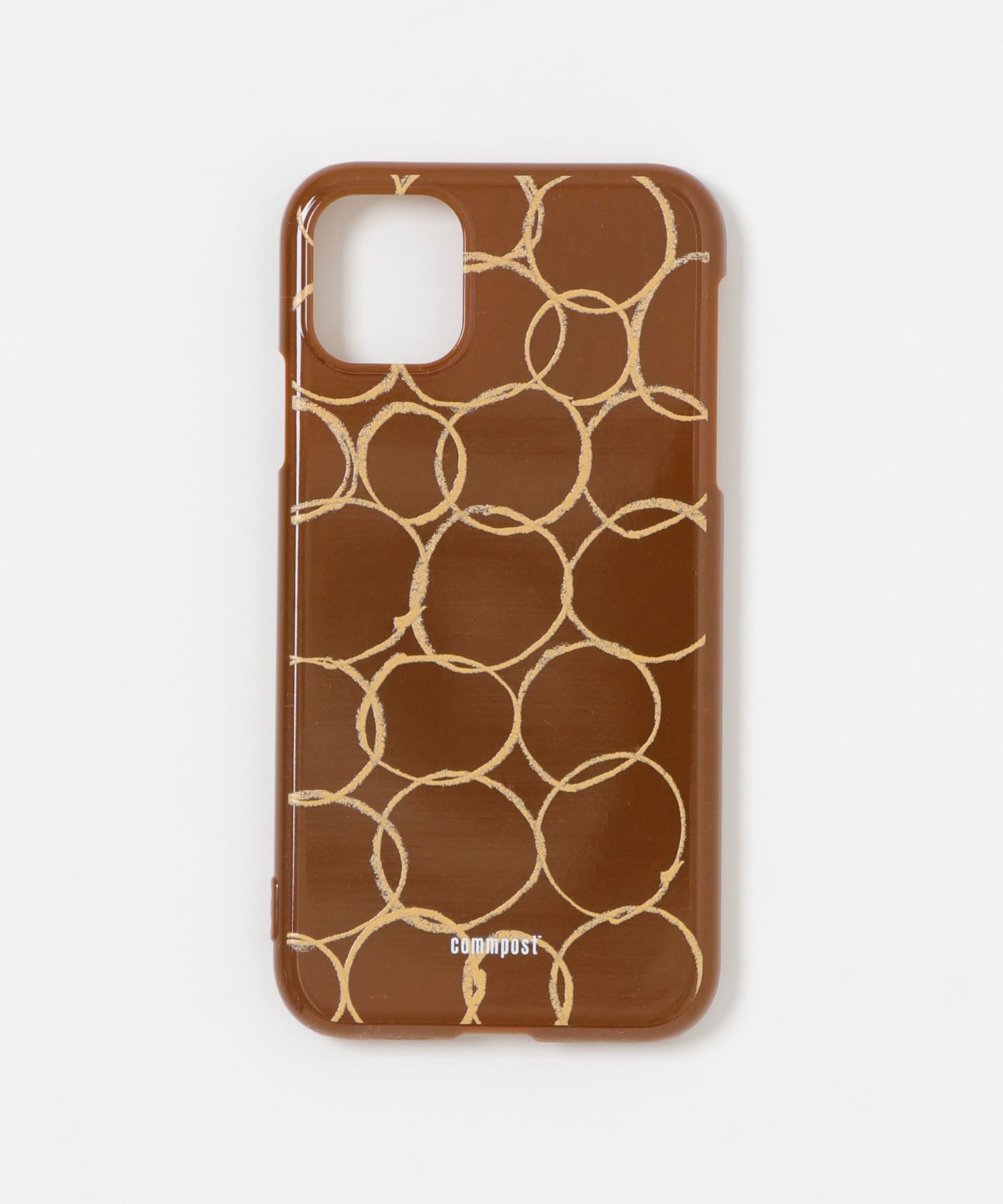 commpost　iPhoneXI CASE maru Caramel -
