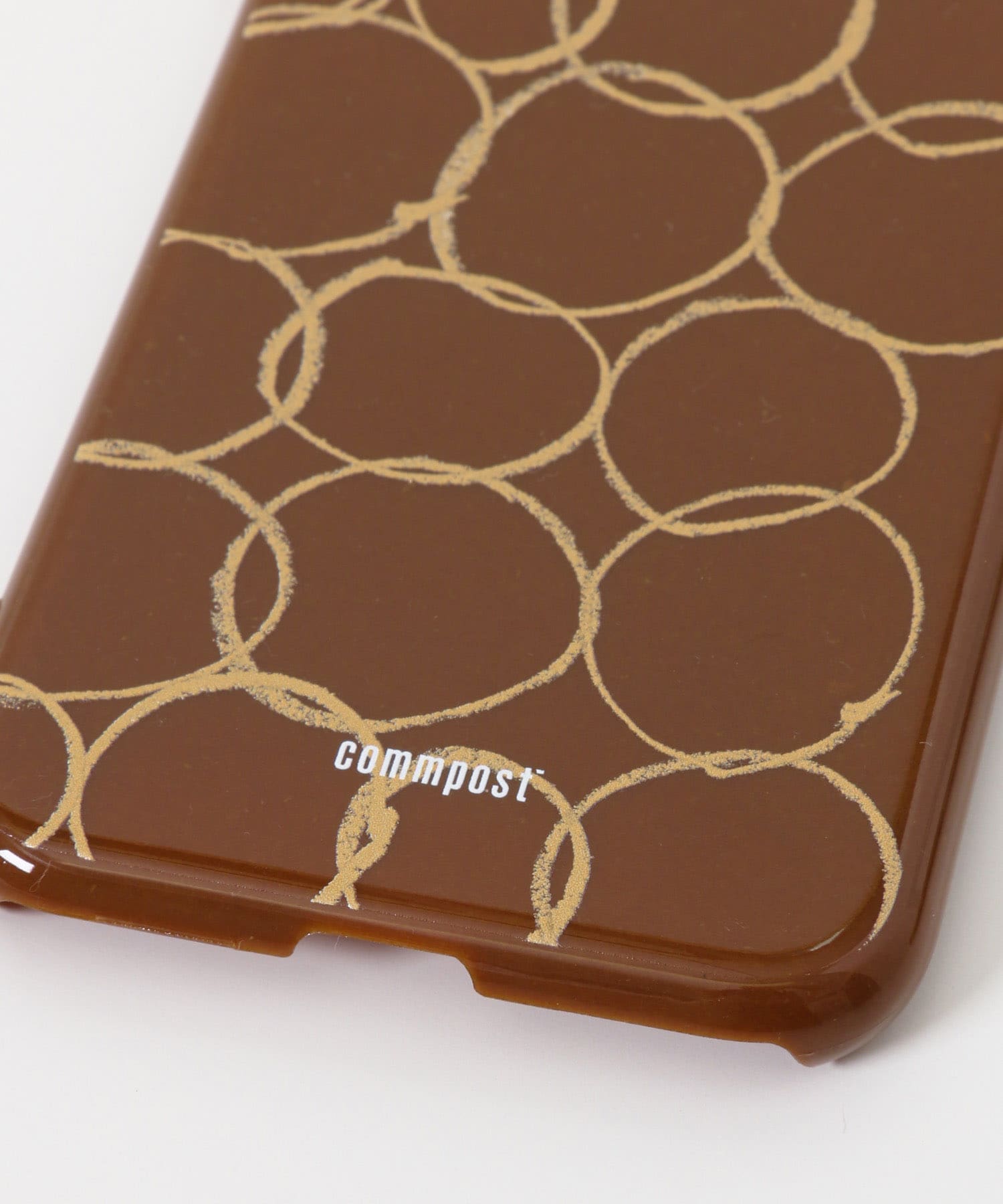 commpost　iPhoneXI CASE maru Caramel -