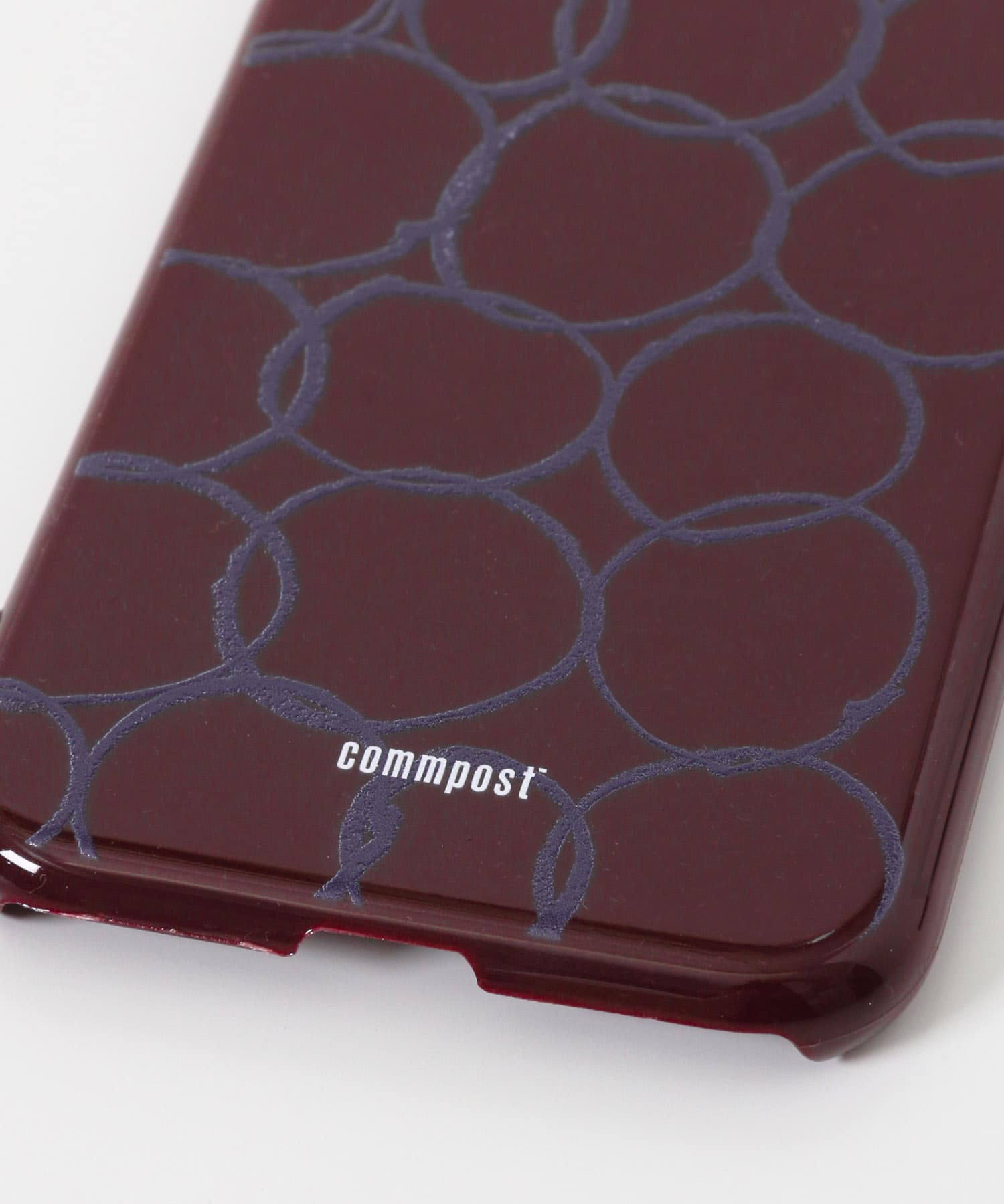 commpost　iPhoneXI CASE maru Wine -