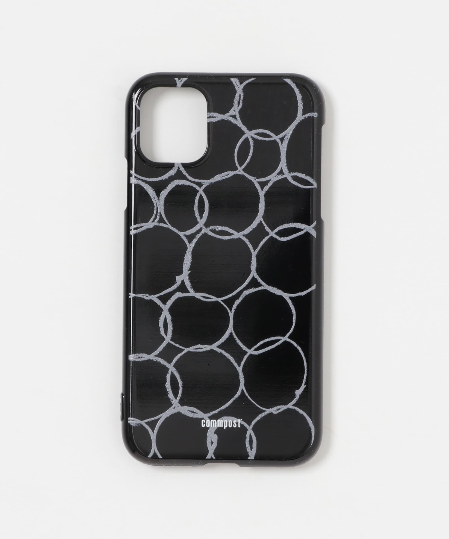 commpost　iPhoneXI CASE maru Black -