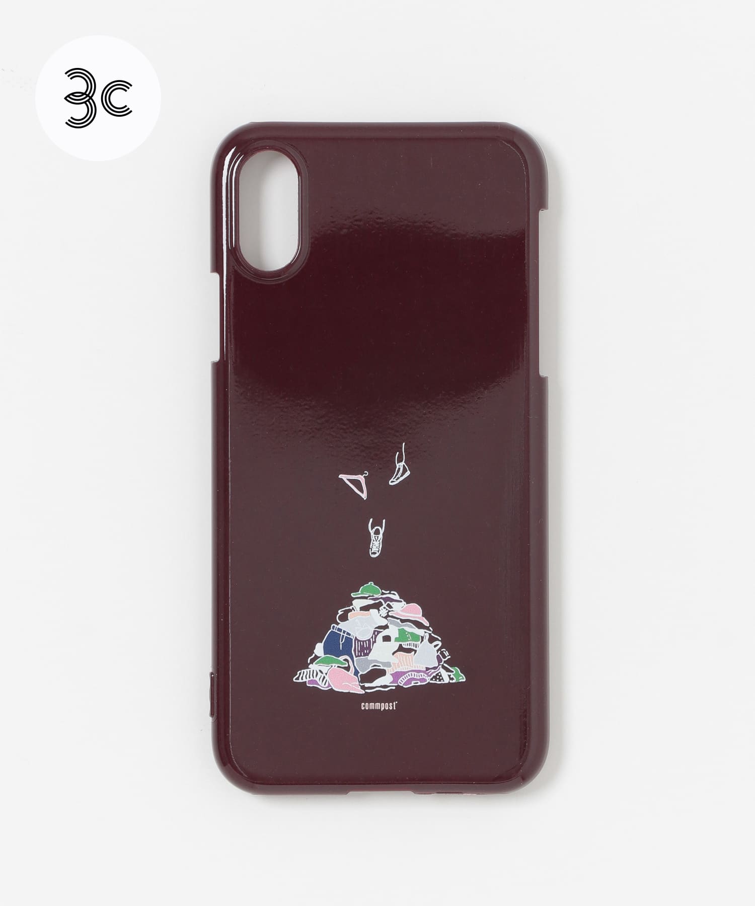 commpost　iPhoneX XS CASE fuku