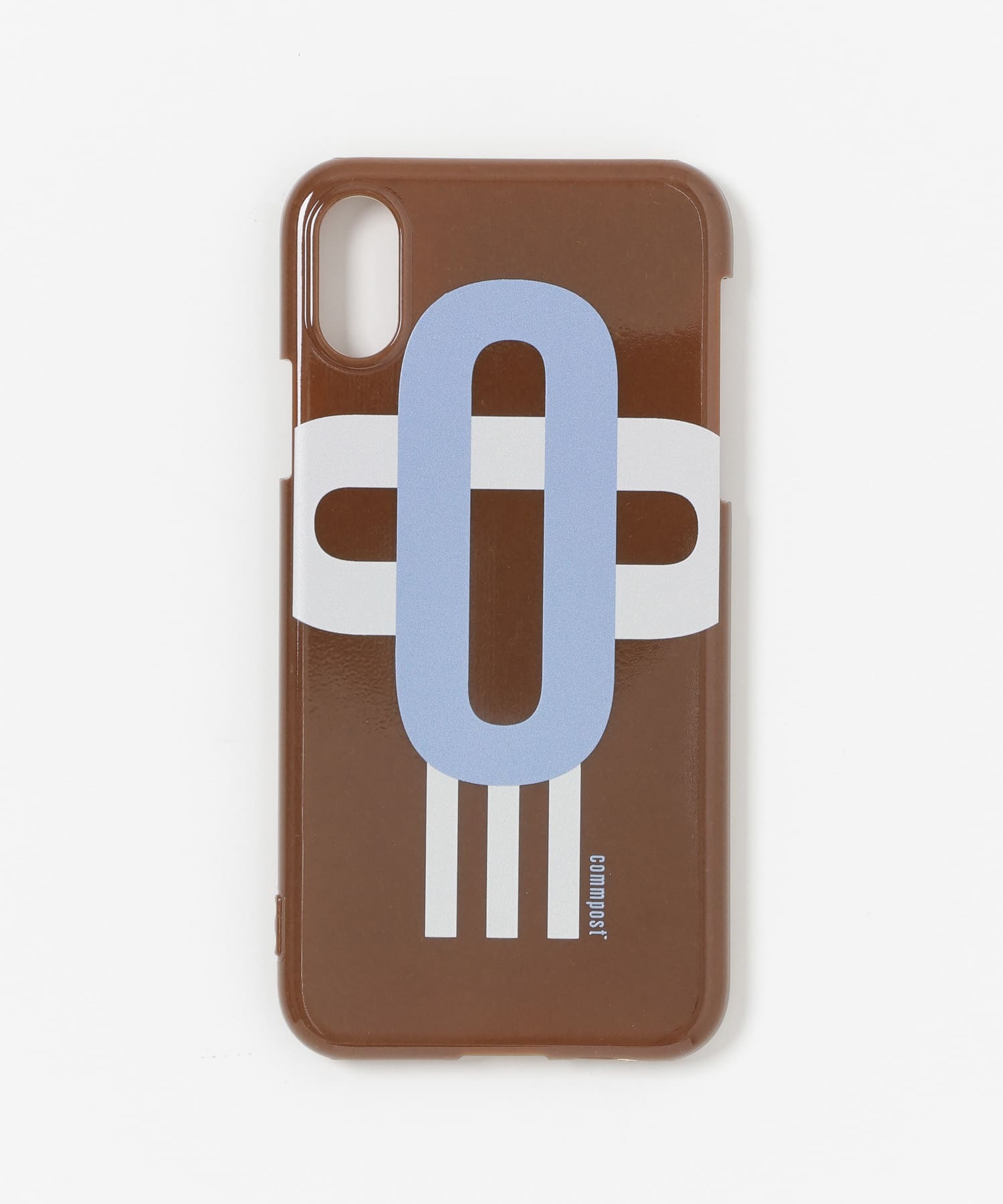 commpost　iPhoneX XS CASE moji Caramel -