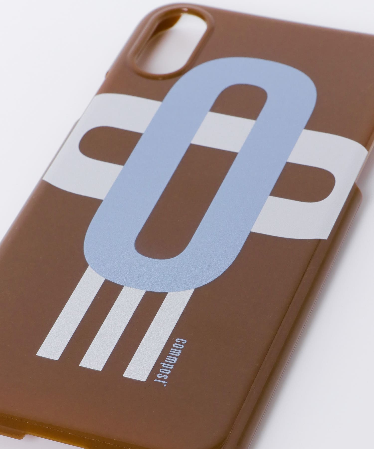 commpost　iPhoneX XS CASE moji Caramel -