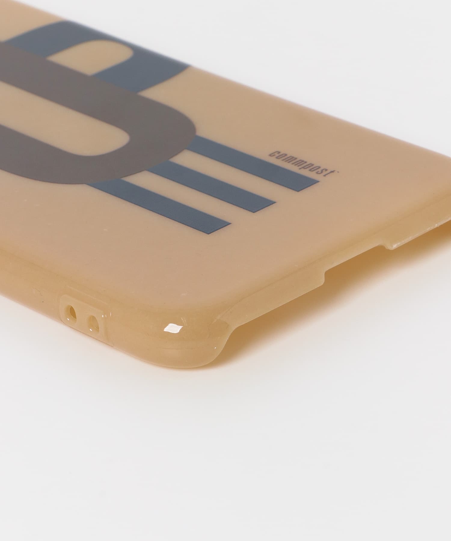 commpost　iPhoneX XS CASE moji Beige -