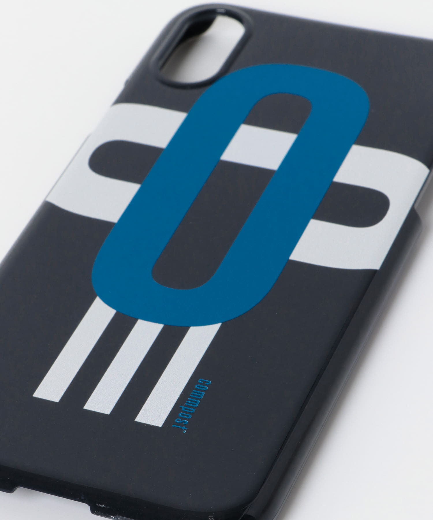 commpost　iPhoneX XS CASE moji Navy -