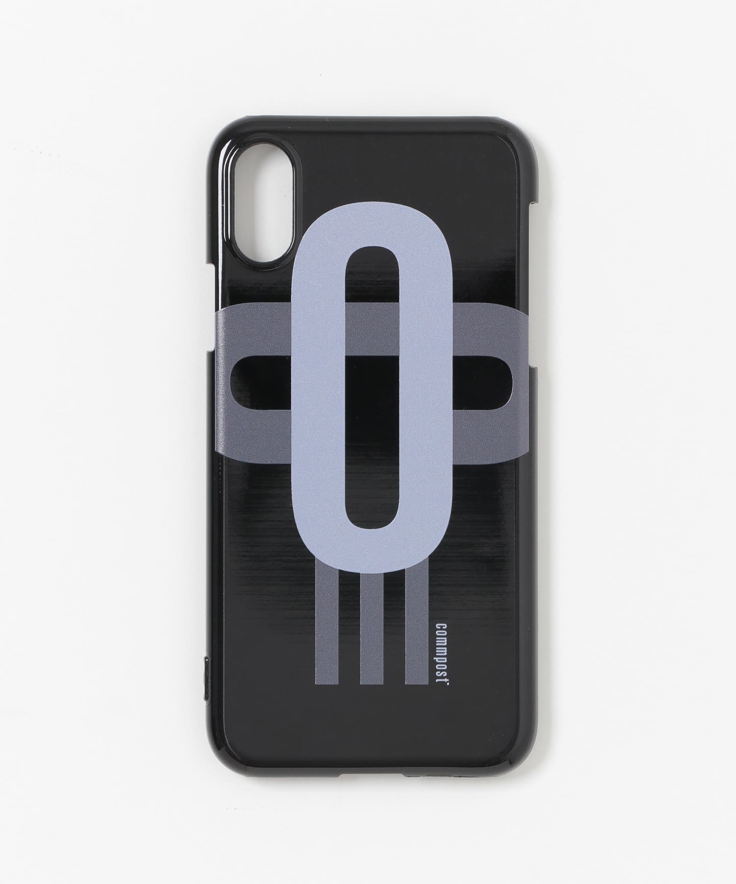 commpost　iPhoneX XS CASE moji Black -