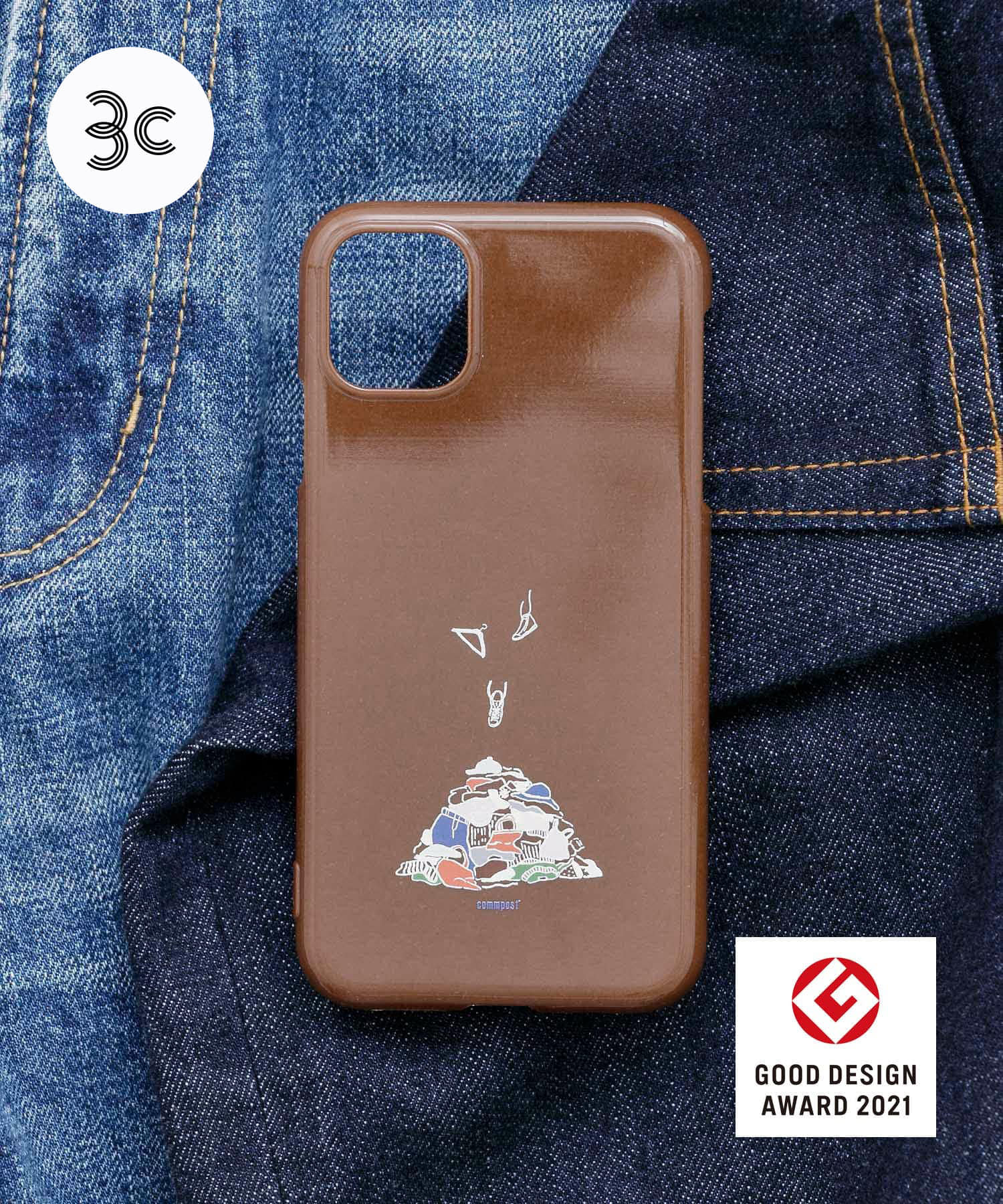 commpost　iPhoneXI CASE fuku