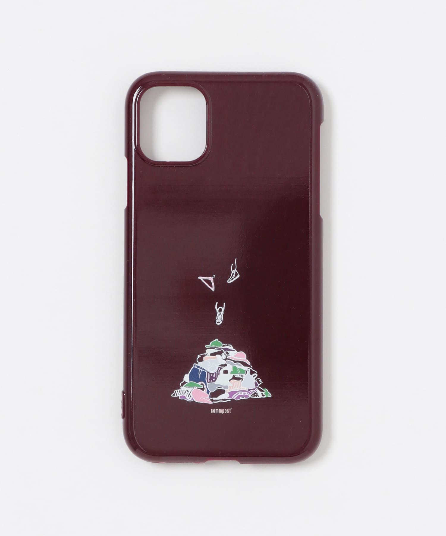 commpost　iPhoneXI CASE fuku Wine -