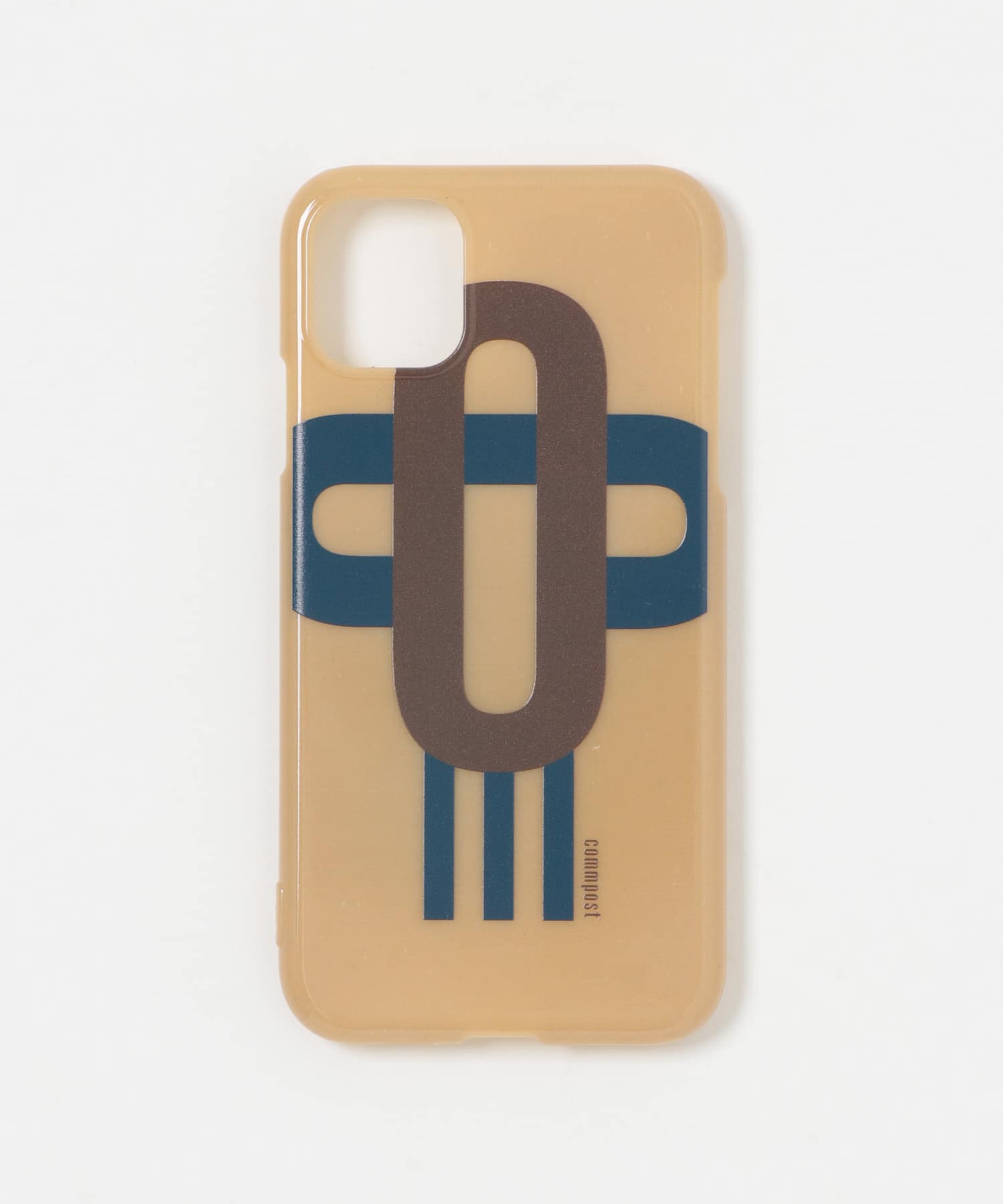 commpost　iPhoneXI CASE moji Beige -