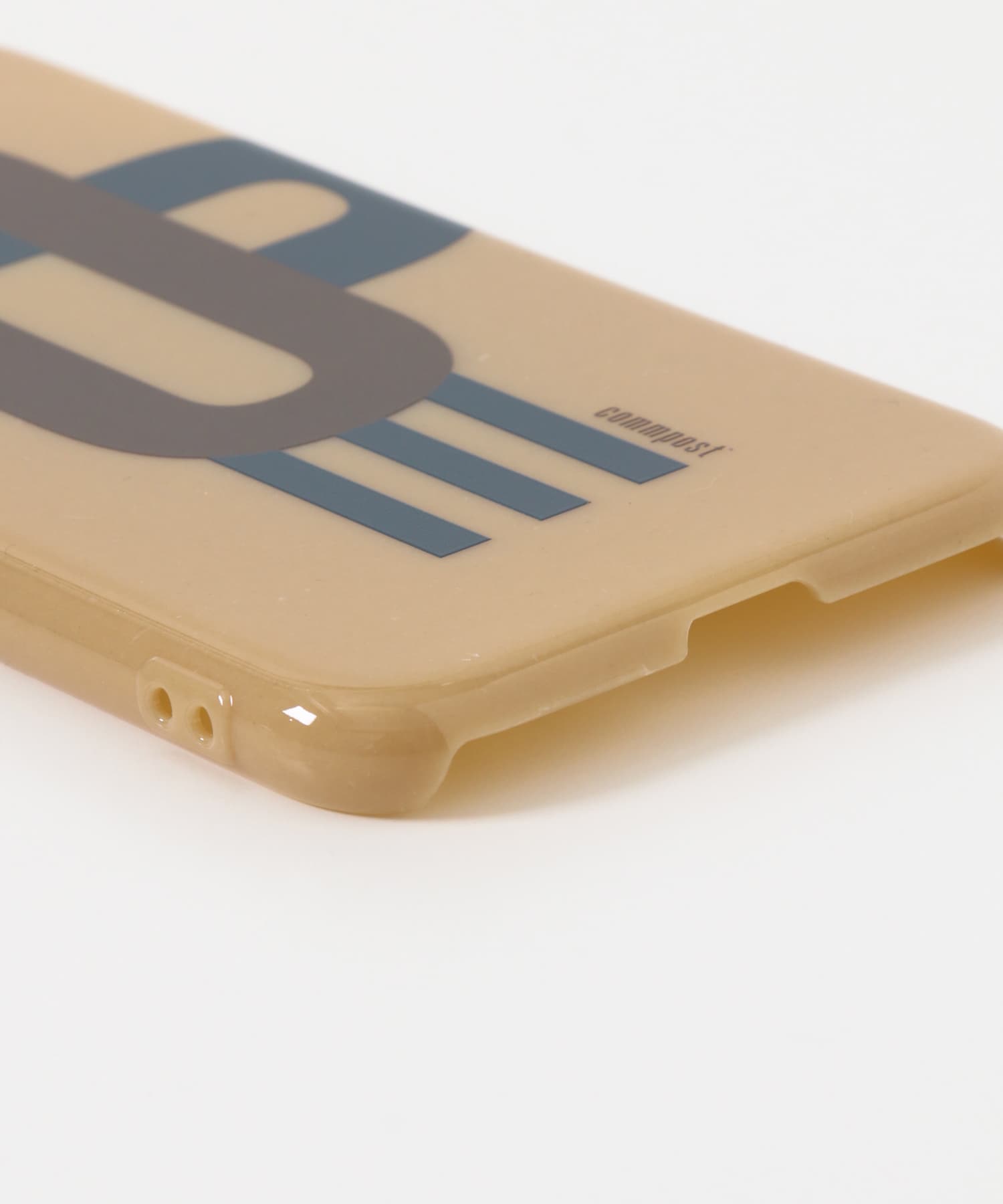commpost　iPhoneXI CASE moji Beige -