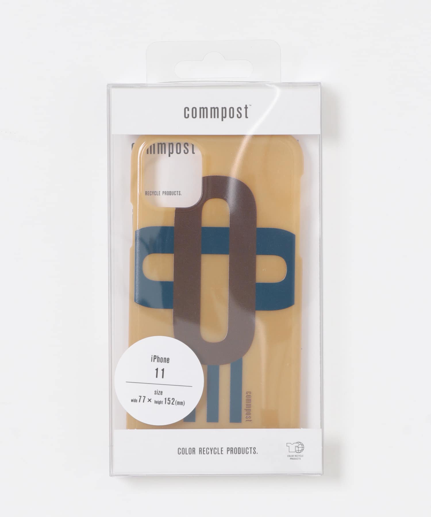 commpost　iPhoneXI CASE moji Beige -