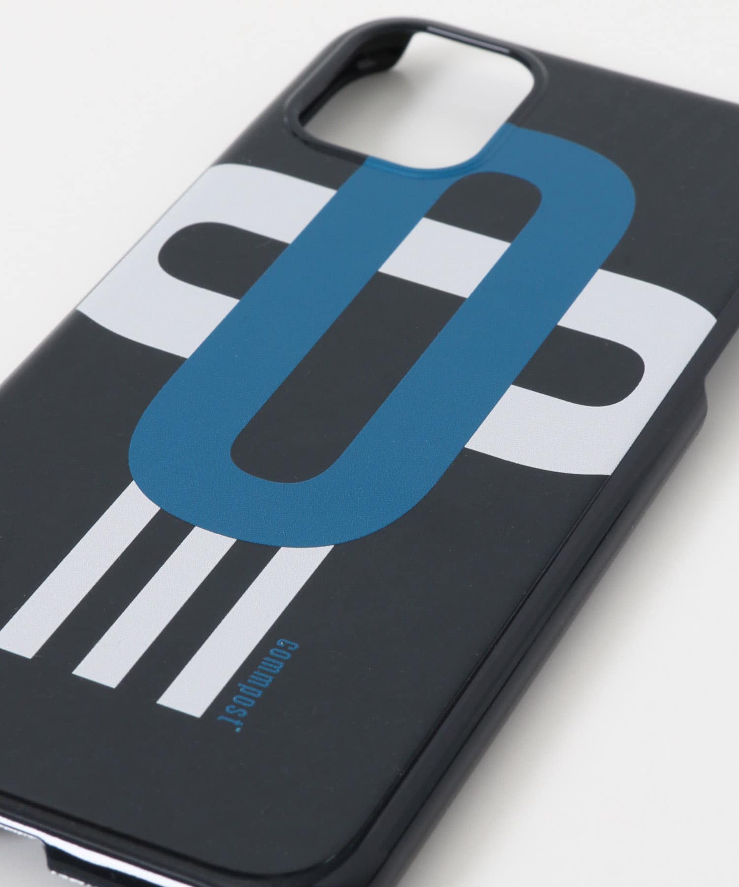 commpost　iPhoneXI CASE moji Navy -
