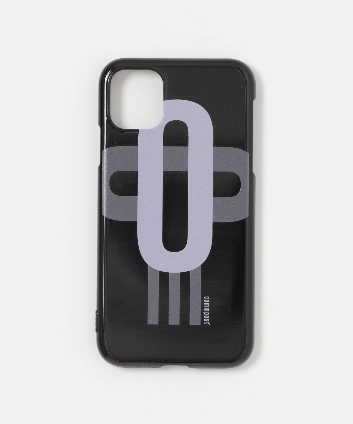 commpost　iPhoneXI CASE moji Black -