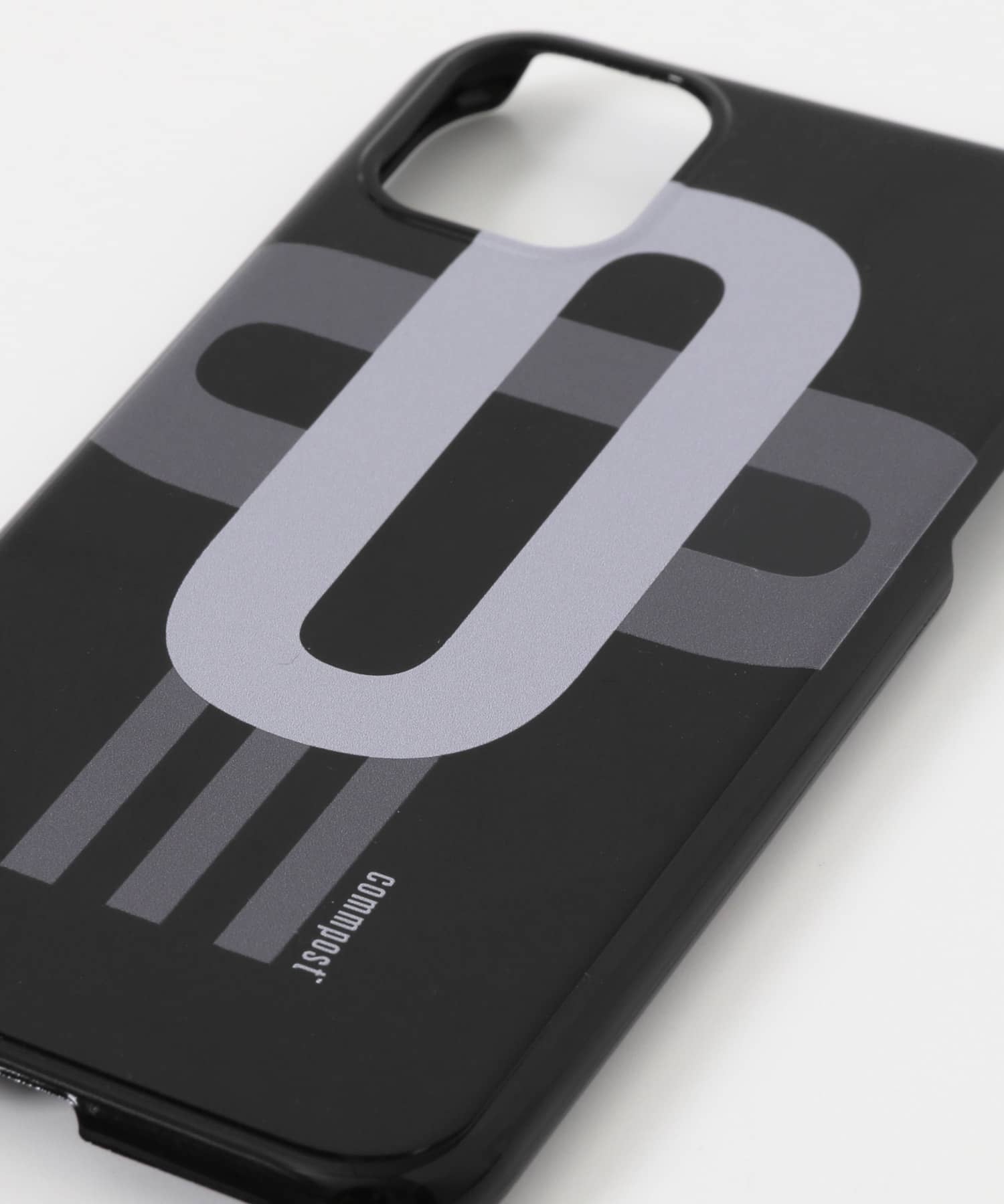commpost　iPhoneXI CASE moji Black -