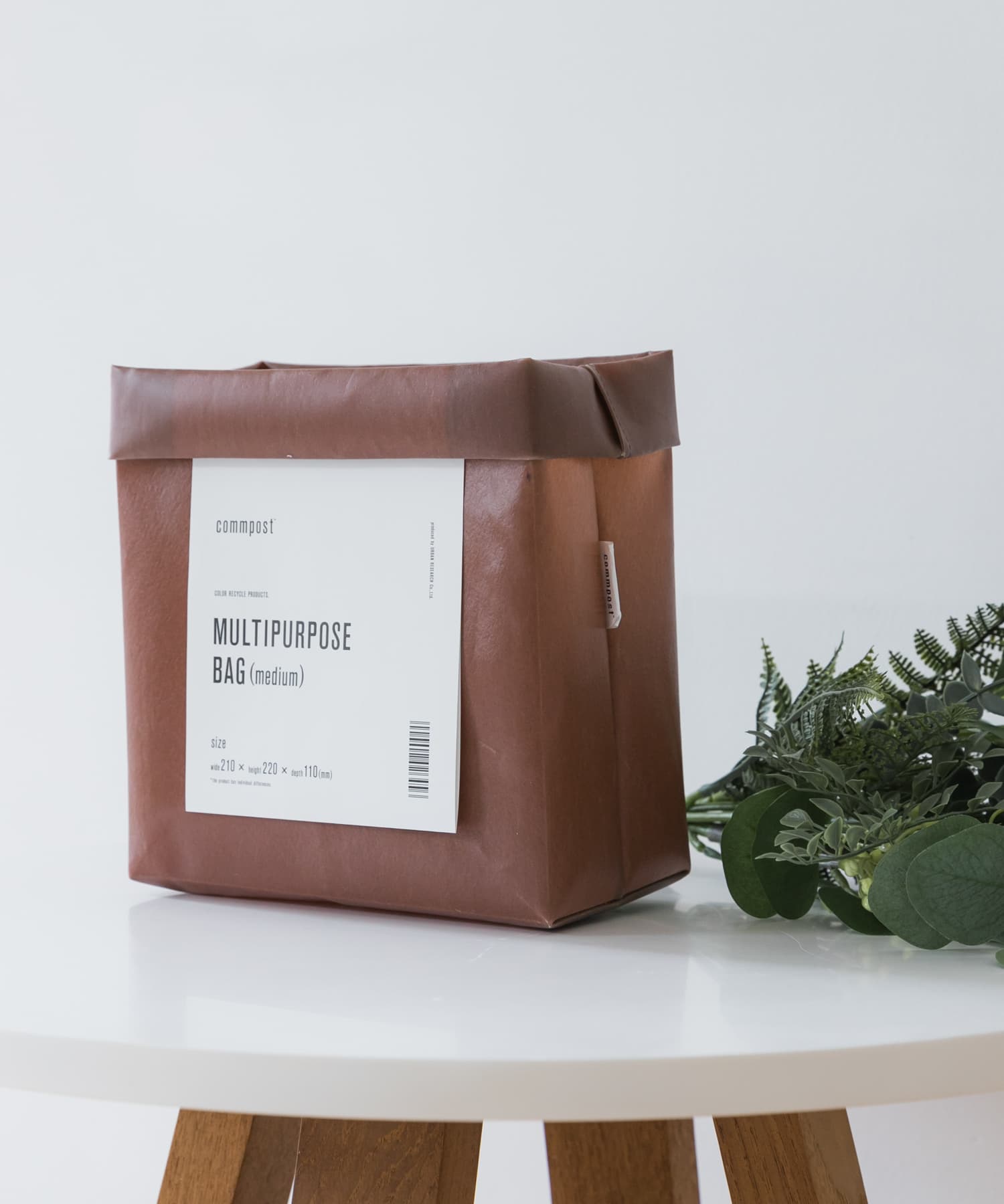 commpost　MULTIPURPOSE BAG M Brown M