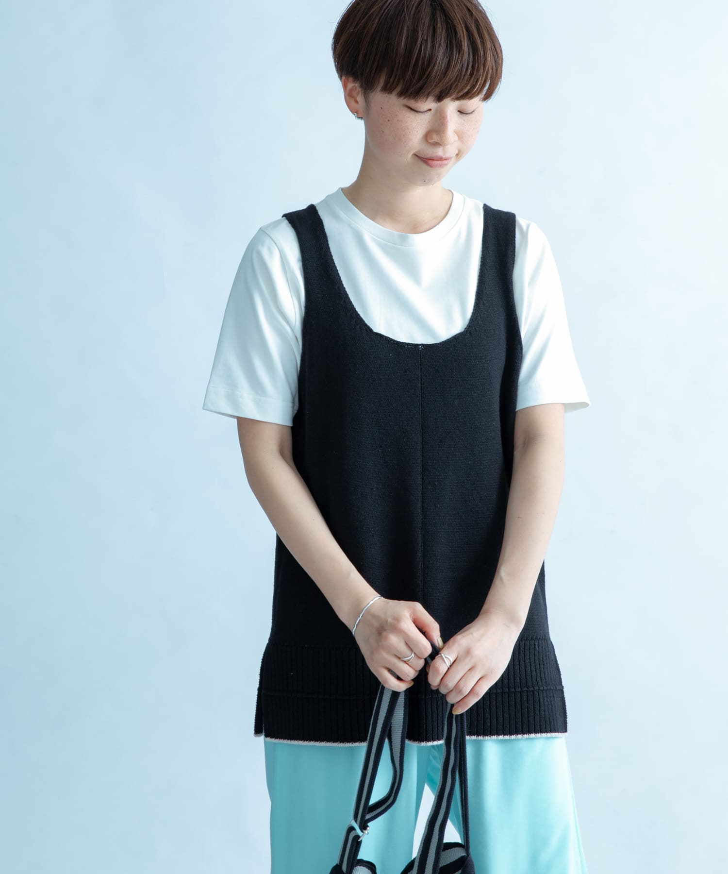 トップス OPEN SESAME CLUB sheerlattice tops OPEN SESAME CLUB sheerlattice tops(one BLACK): トップス｜URBAN